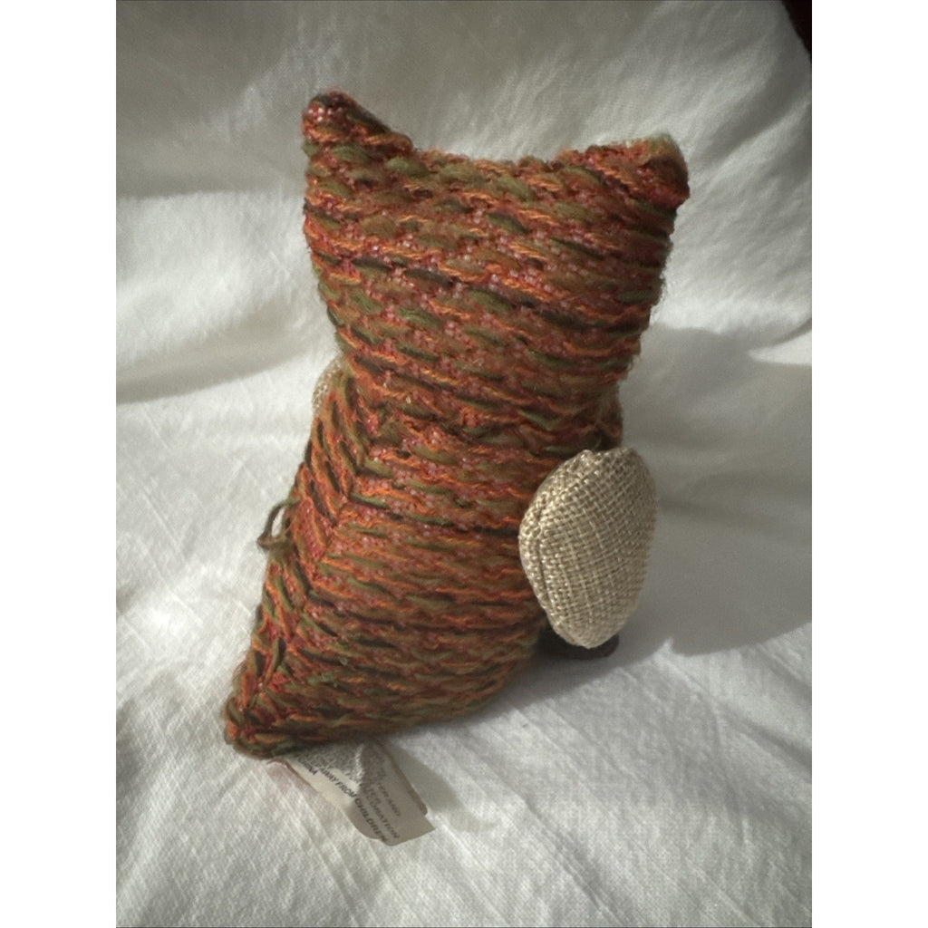 Owl Primitive Shelf Sitter Handmade Fall Rustic Farmhouse Décor