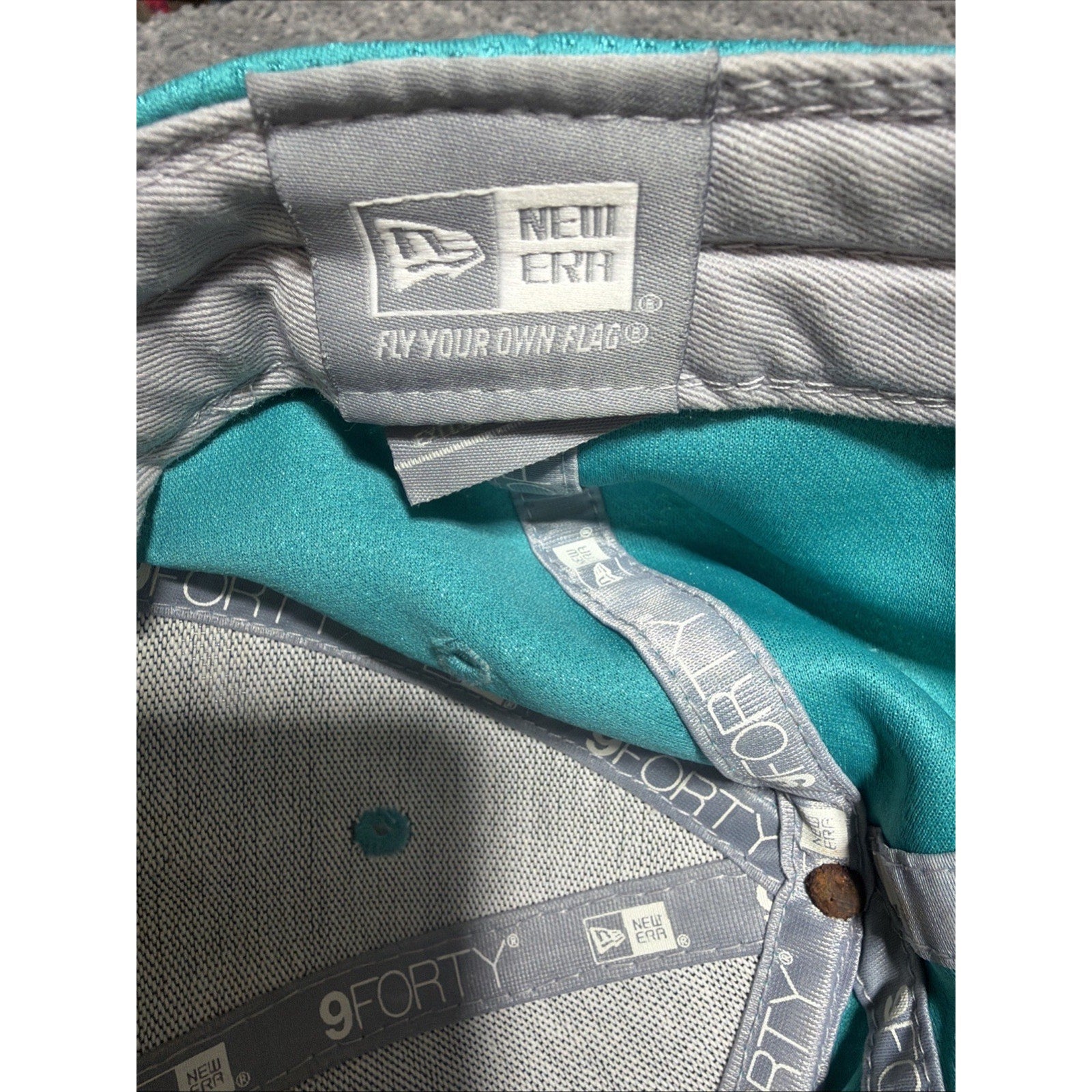 New Era Miami Dolphins NFL Teal/White Hex Neo Mesh Back 39Thirty Hat