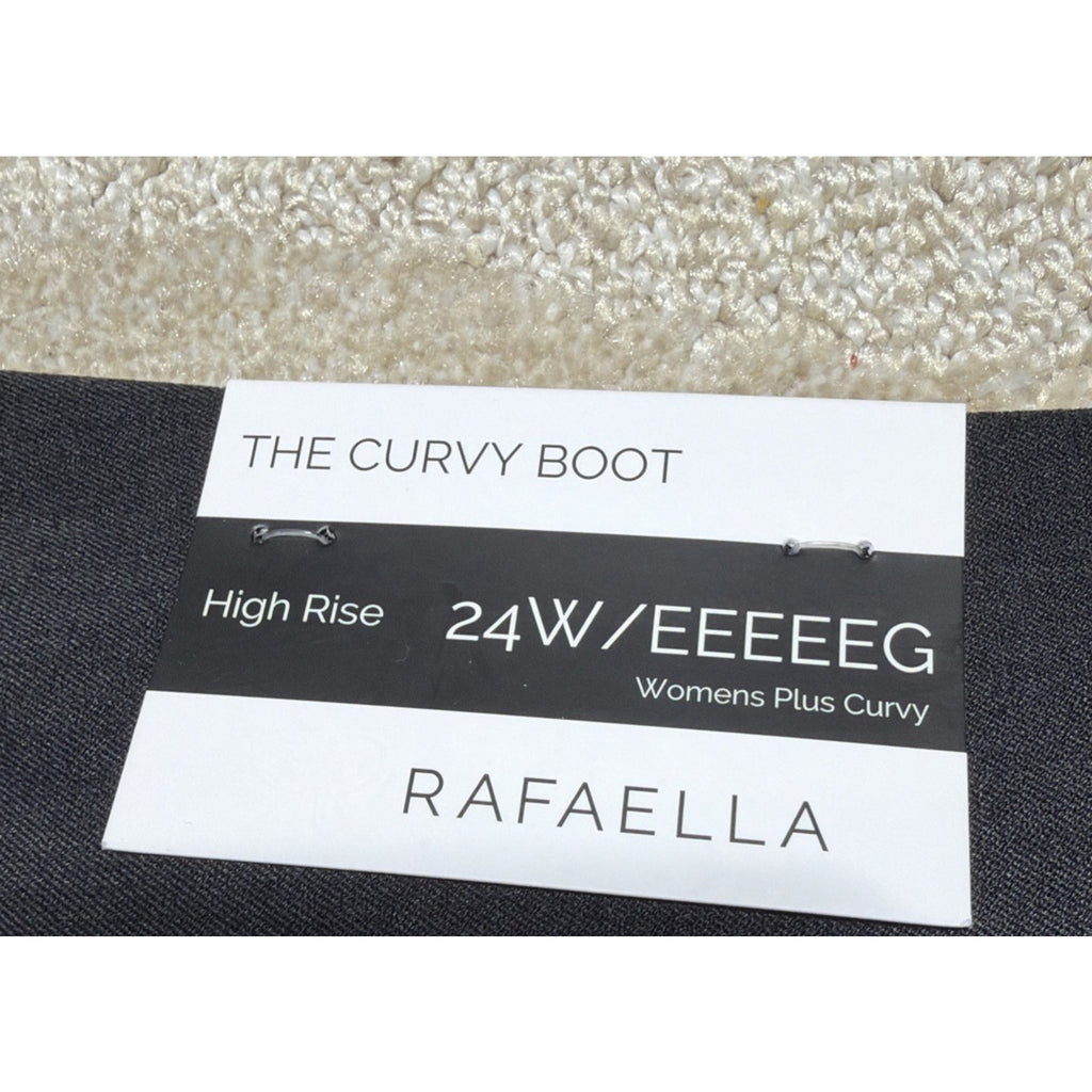 Rafaella The Curvy Boot High Rise Pants Plus Size 24W Career Office NWT