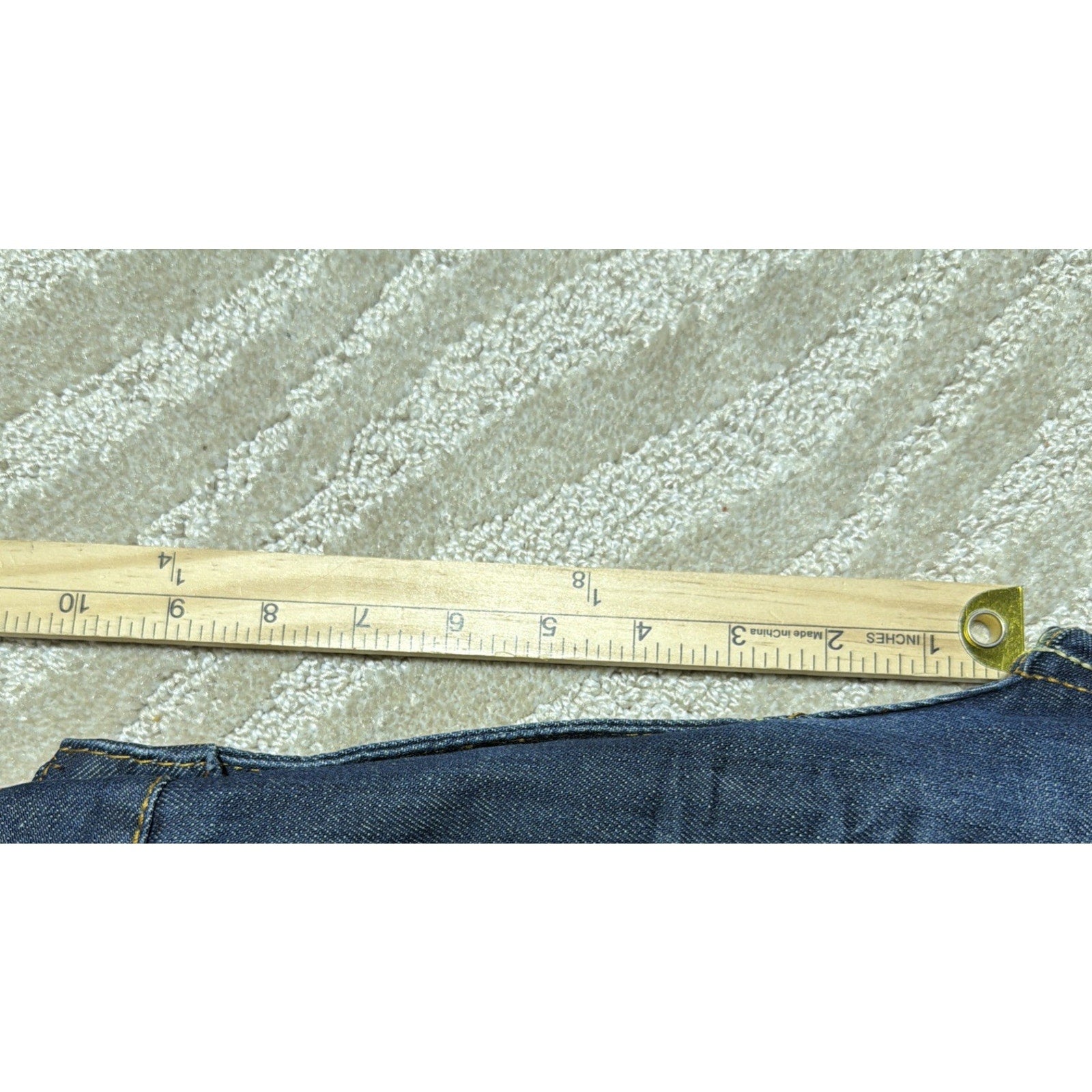 mens ANTIQUE RIVET Selvedge Bootcut jeans size 29x30 NWT!!