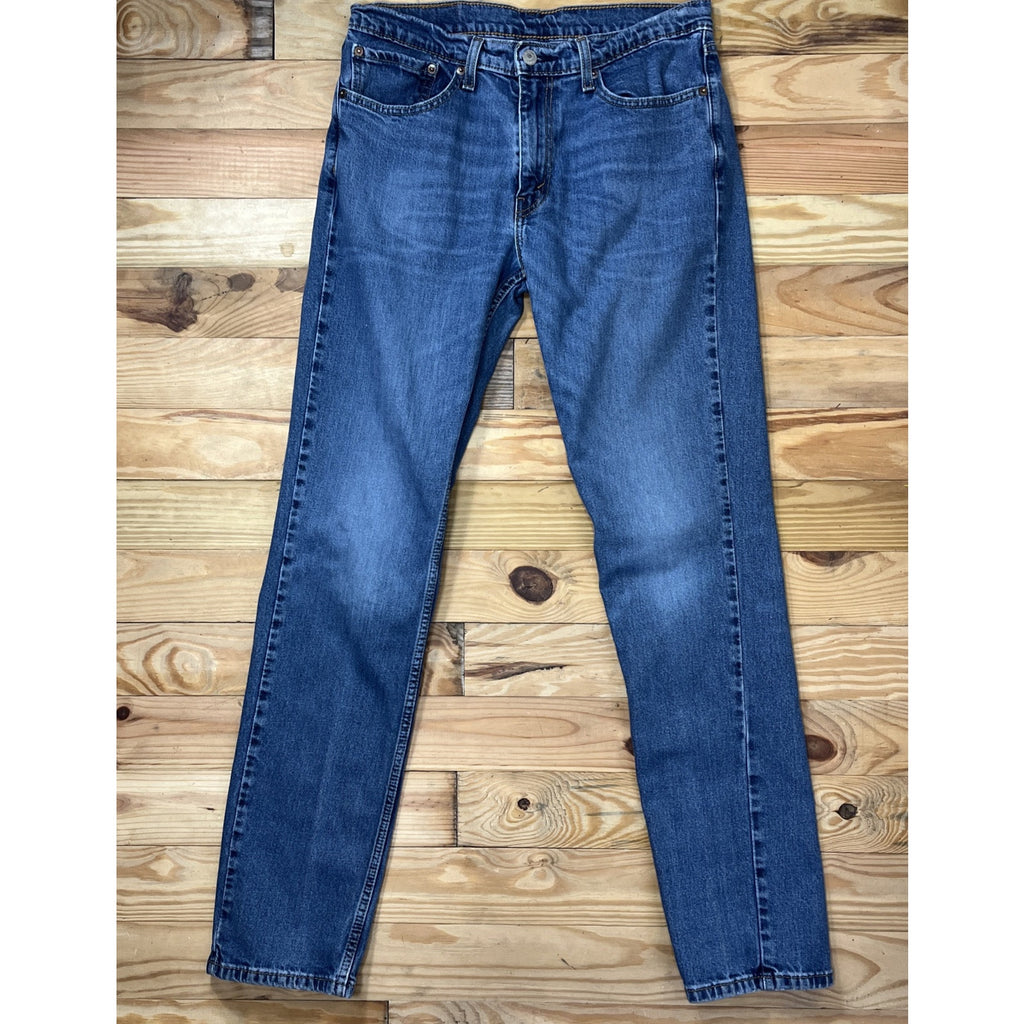 Levi's 511 Jeans Men’s 34x34 Blue Stretch Slim Fit Straight Light Wash Denim