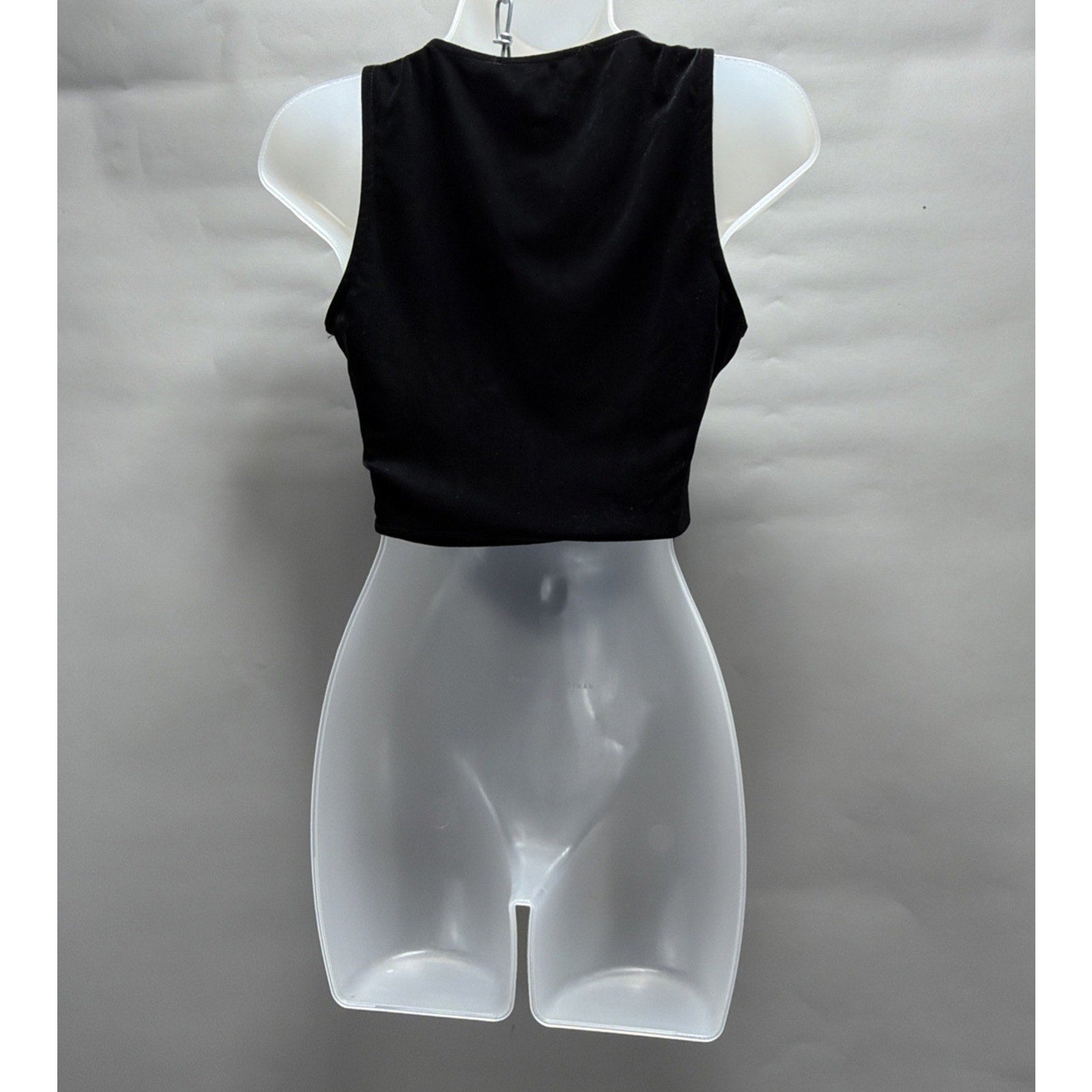 Forever 21 Velvet Bustier Crop Tank Stretch Size Small NWT
