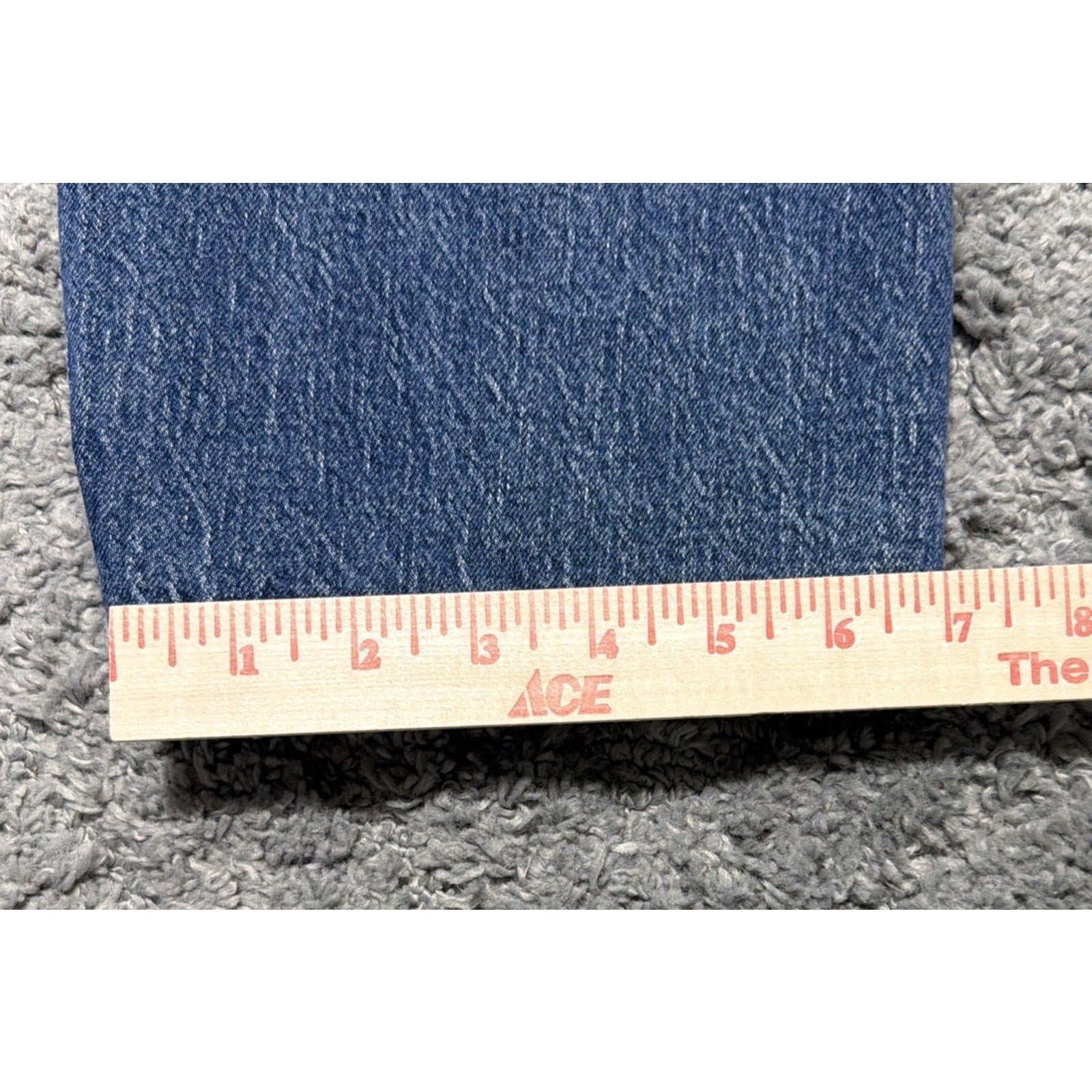Levis Jeans Mens 38x30 Blue 505 Straight American Workwear Medium Denim