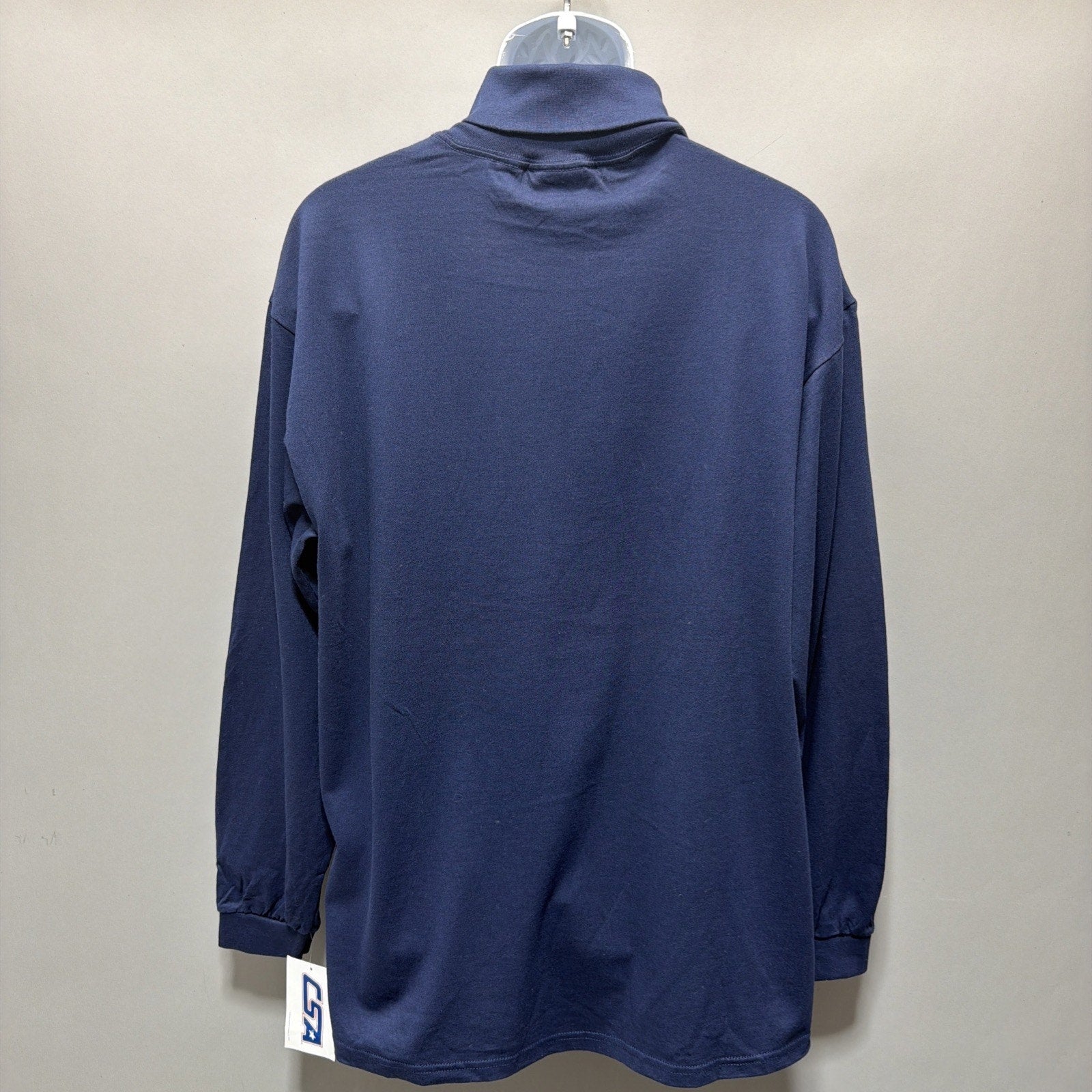 Vintage St Louis Rams NFL CSA Size XL Blue Mock Turtleneck NWT Yr 2000 Made USA