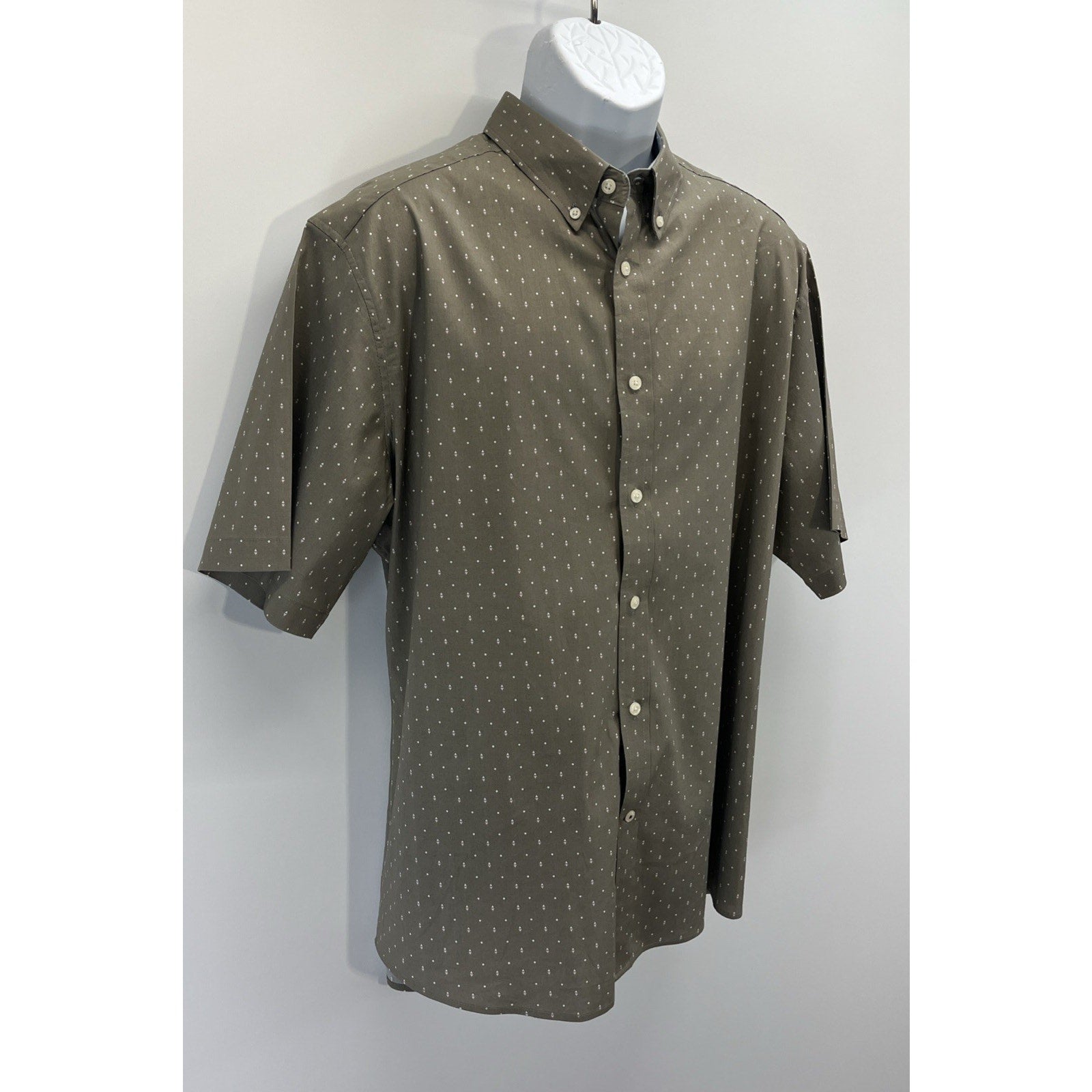 Argyleculture By Russel Simmons Short Sleeve Button Up Shirt