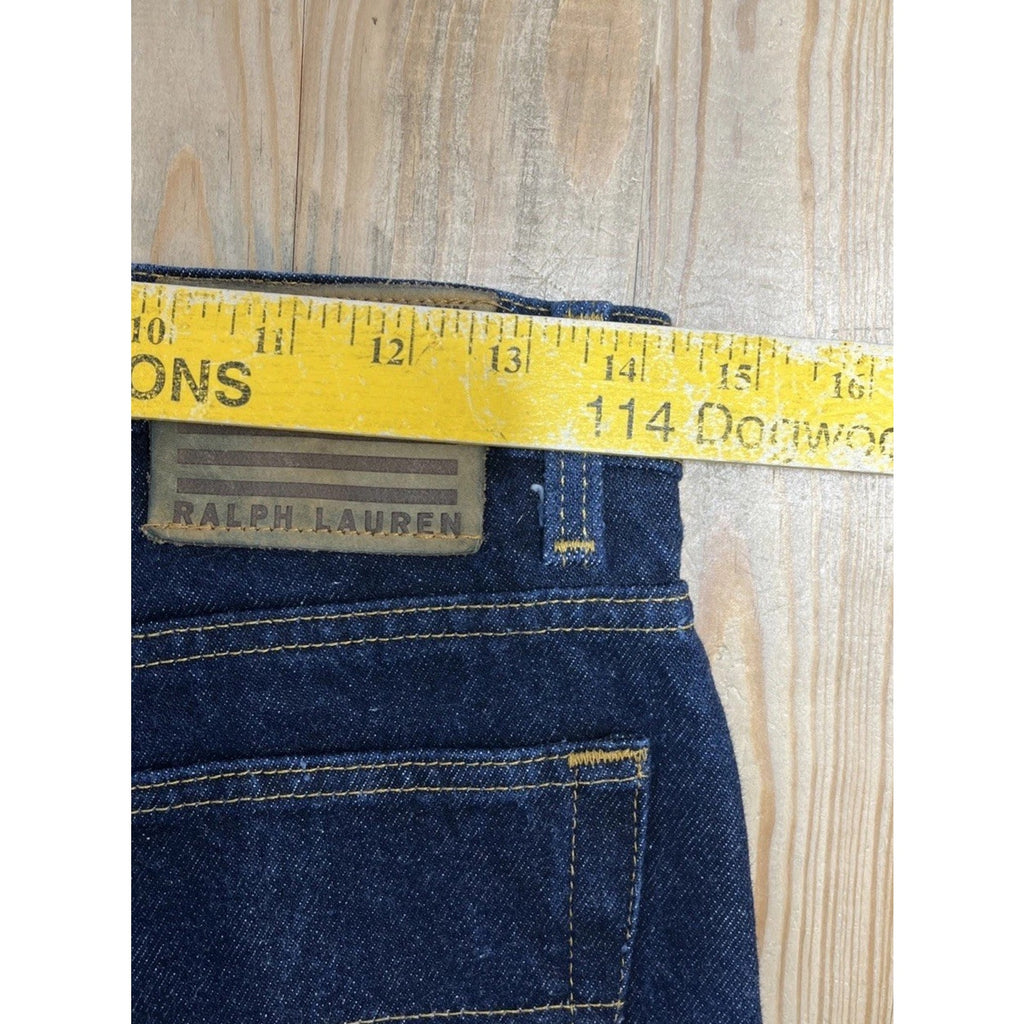 Polo Ralph Lauren 67 Bootcut Womens 6X31 Dark Wash Casual 5 Pocket Denim Jeans