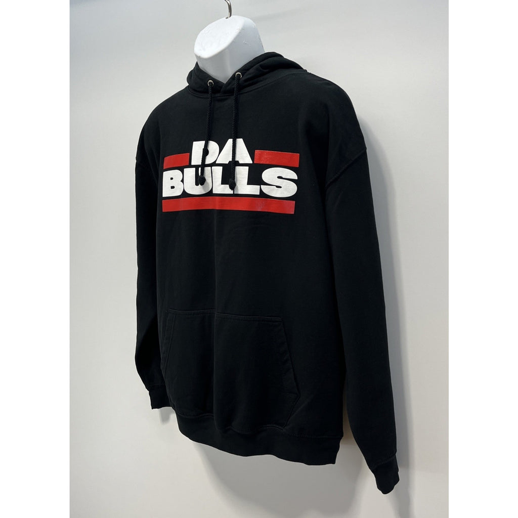 Men's Da Bulls Pullover Hoodie Chicago Sports Fan Athletic Basketball XL