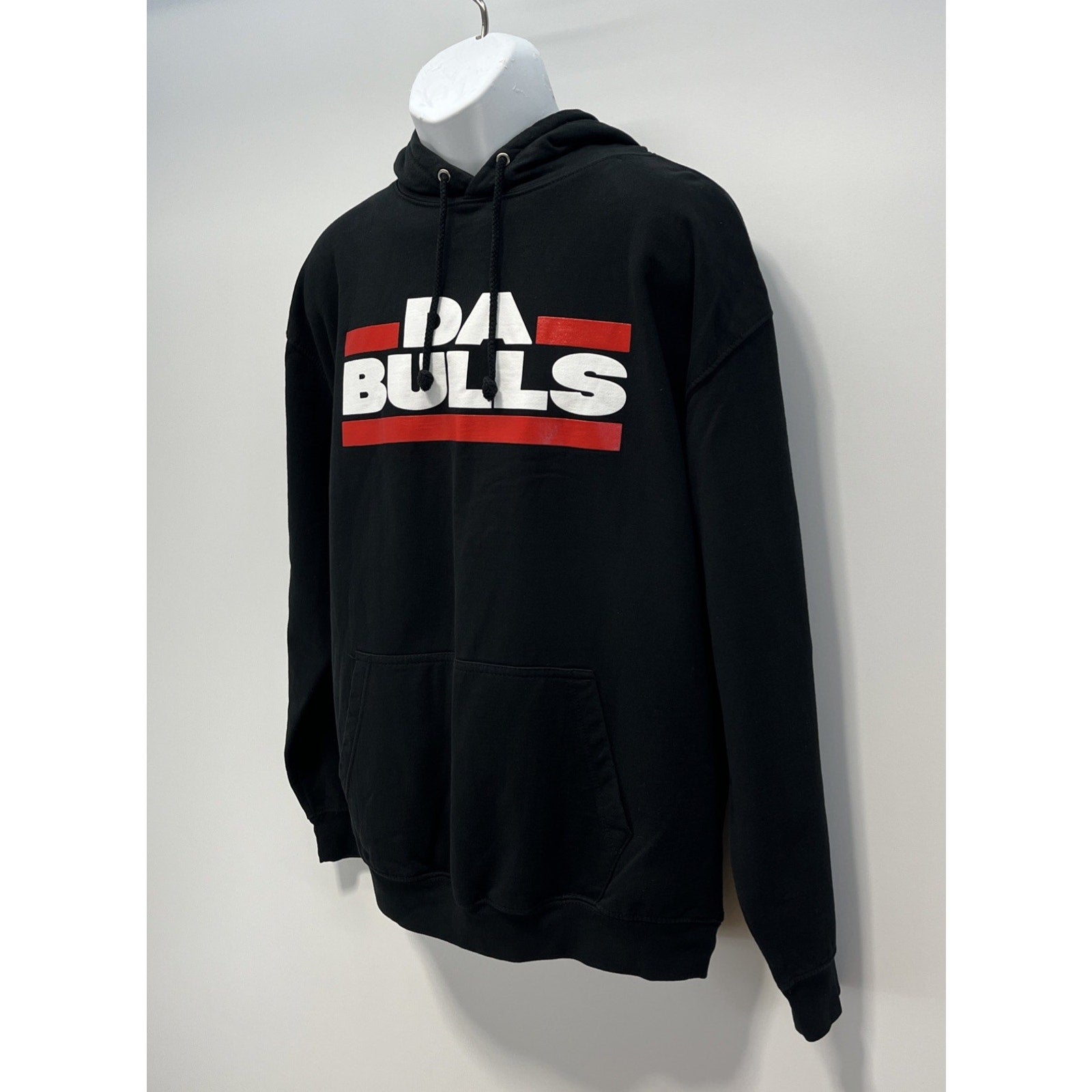 Men's Da Bulls Pullover Hoodie Chicago Sports Fan Athletic Basketball XL