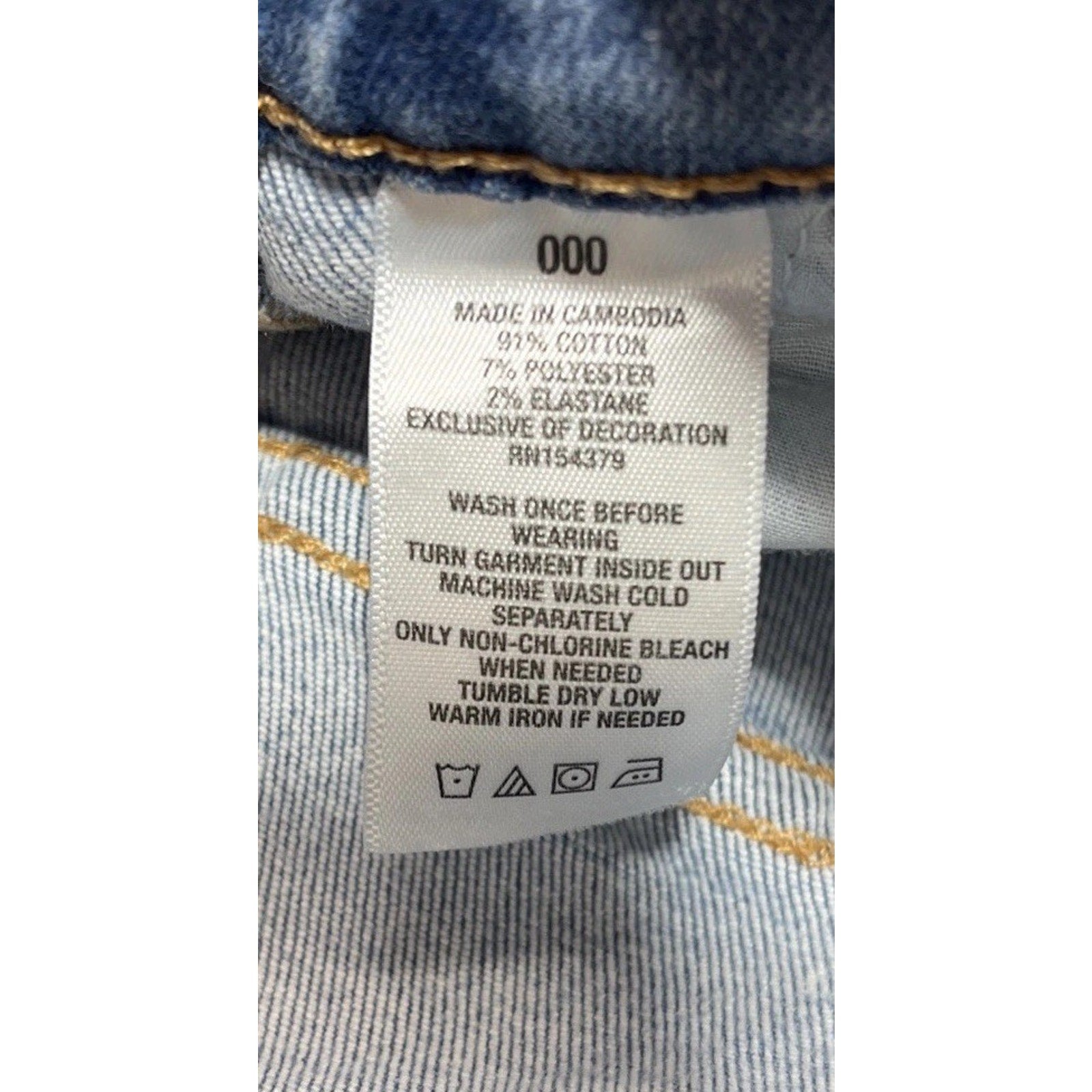 Aeropostale Size 000 Jeans Super High Rise Ankle Jeggings Distressed Destroyed