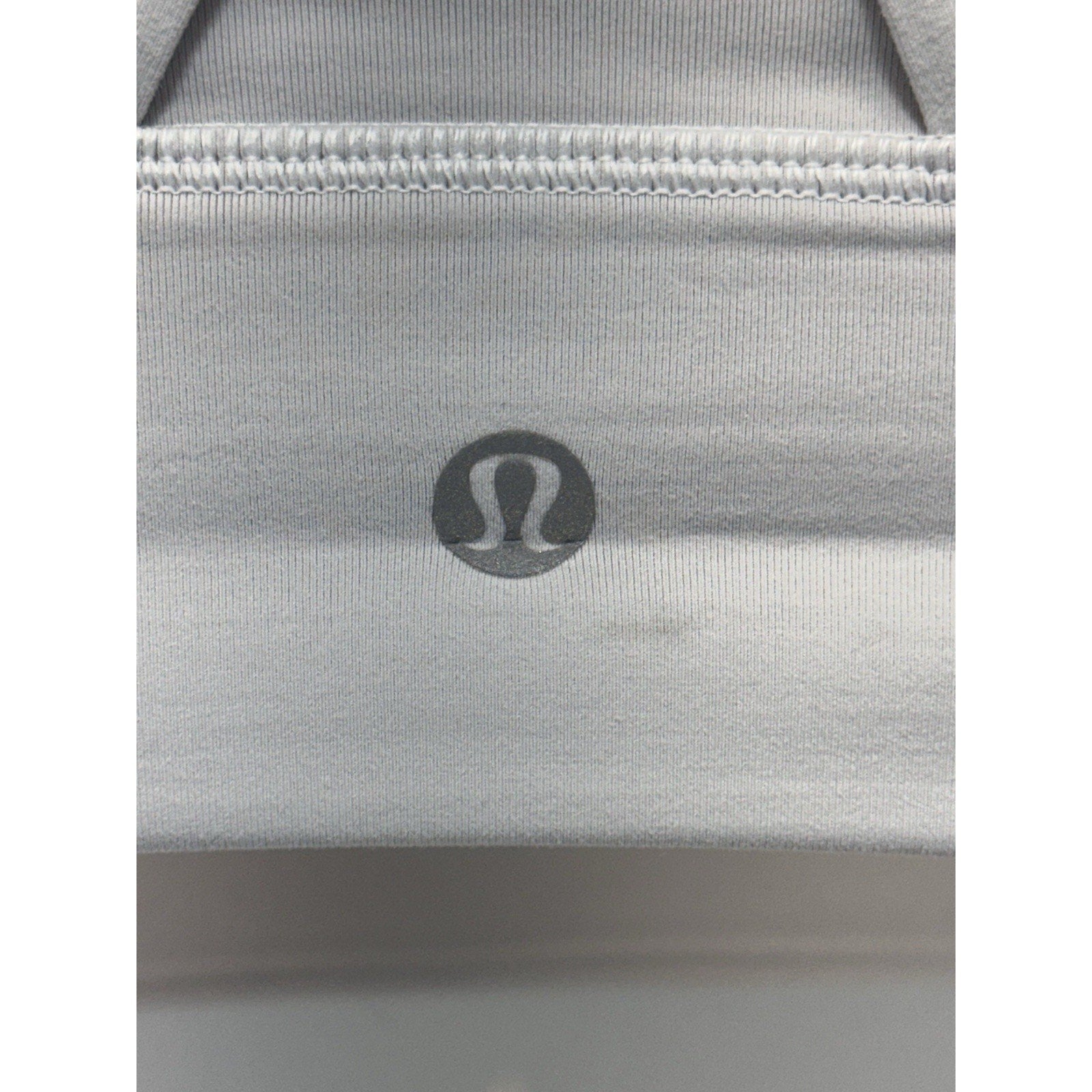 Lululemon Energy Longline Bra Light Gray Medium Support A Cups Women’s 4
