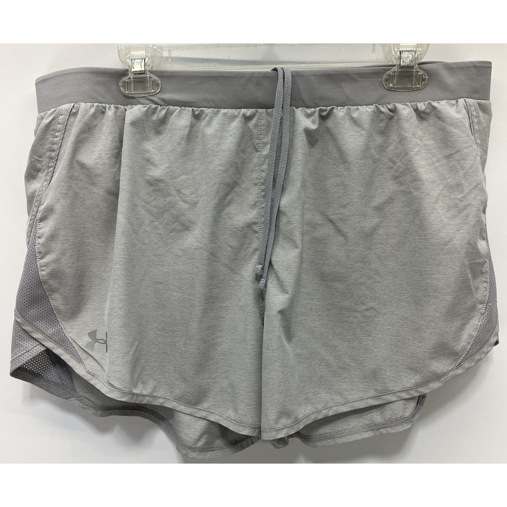Under Armour women Running short Fly By 2.0 Wolf Gray Super-breathable size xl