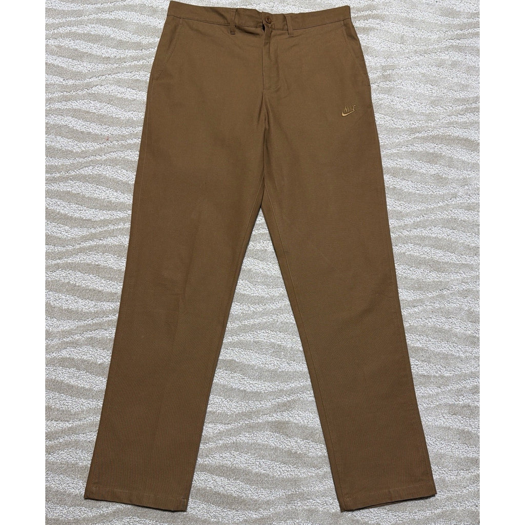 Nike Men's Size 32x32 Club Chino Pants British Tan FZ5770-281