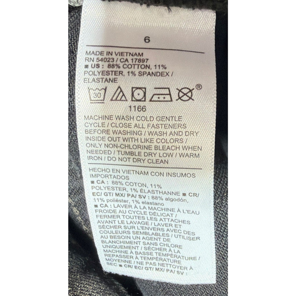 NWOT Women's Old Navy High Waist Shine O.G Shimmer Straight Ankle Jeans Size 6