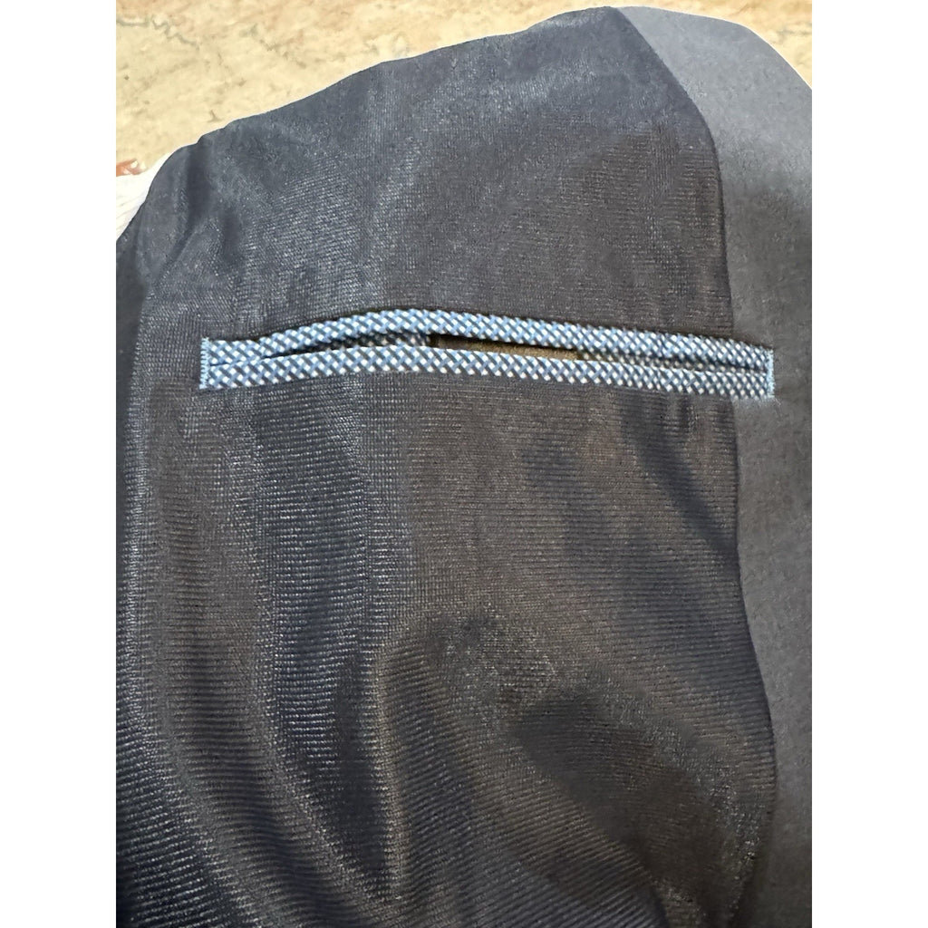 Haggar Men's Blazer Blue X-Large(48/50) Stretch Cotton Smart Wash Sports Coat