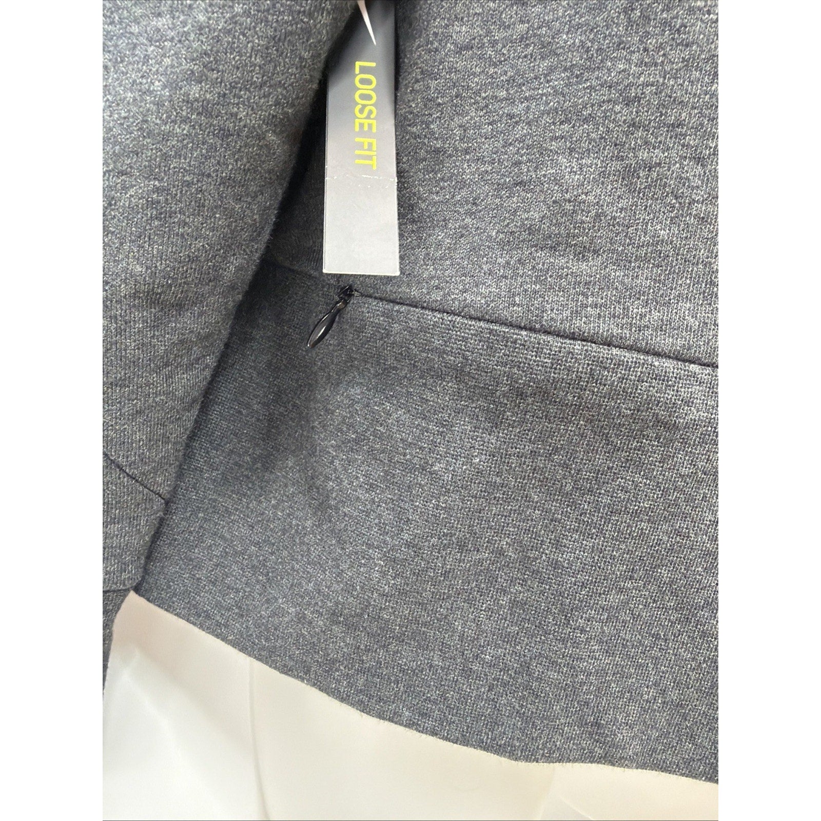 Nike Dri-fit Versa Studio Mock Neck Sweatshirt - Dark Gray Heather - L NWT