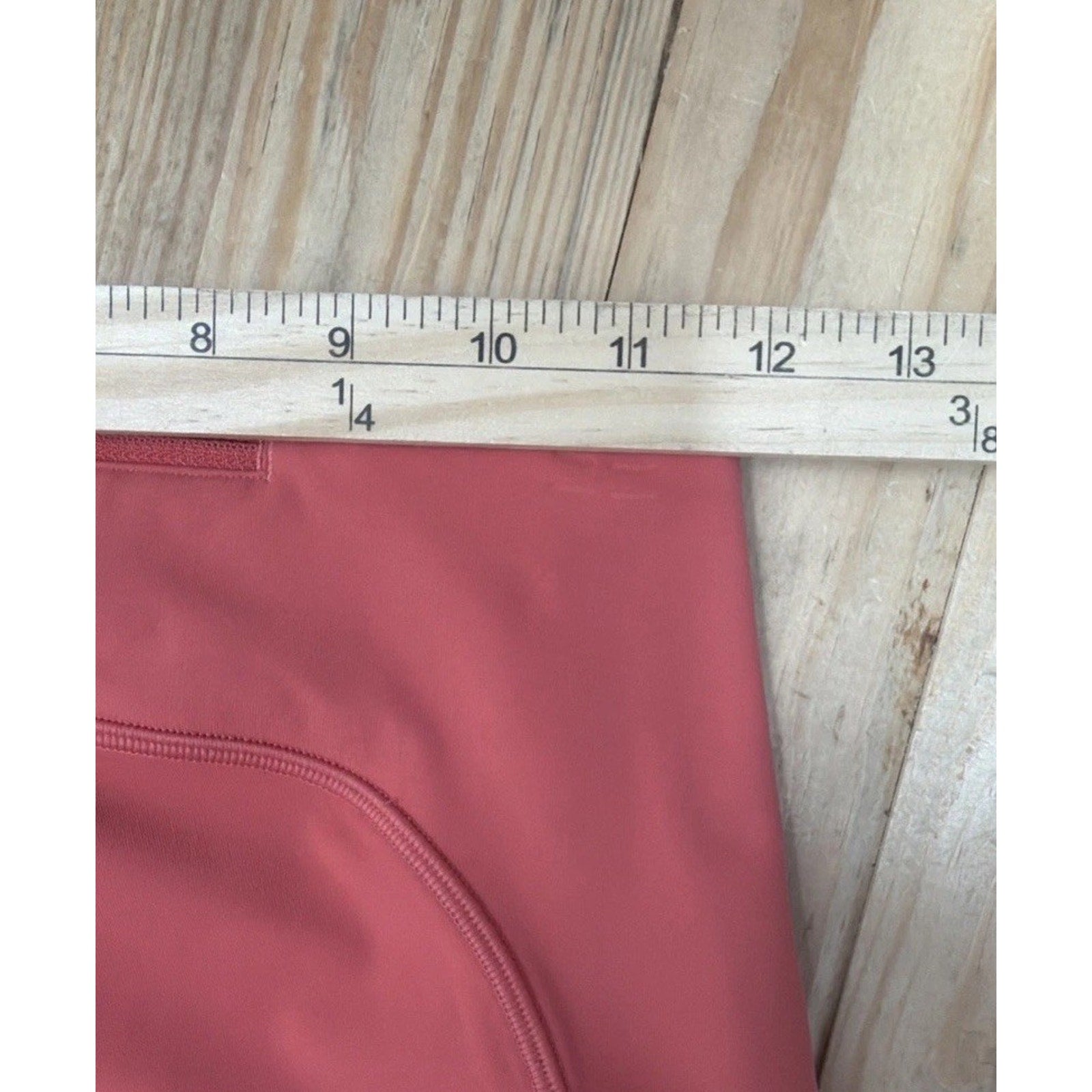 Lululemon Speed Up Full Length 28” Leggings Orange Size 6 Run/Train