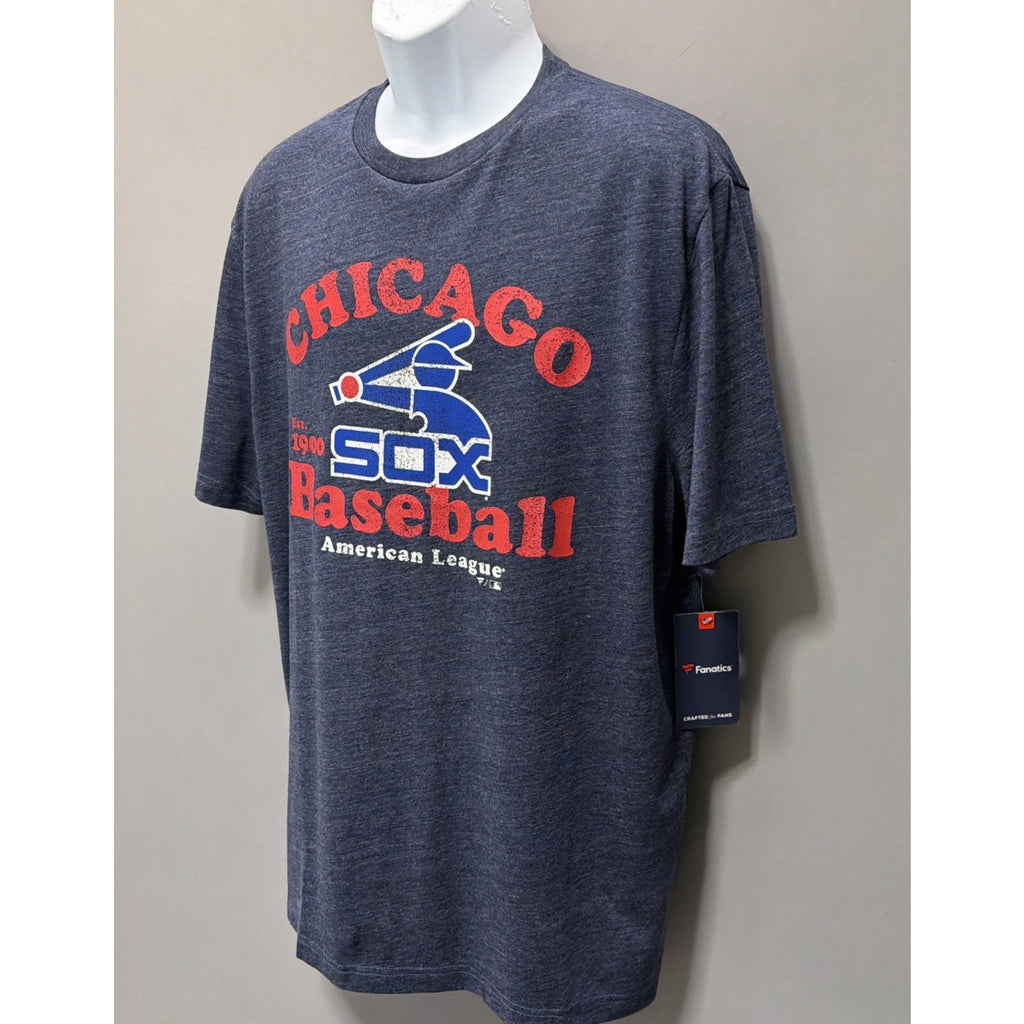 Chicago White Sox Fanatics T Shirt Mens XL Crew Neck American League Graphic Tee