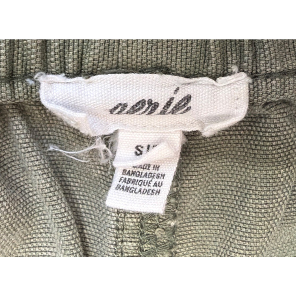 American Eagle Stretch Double Pocket Utility Jogger Green High Rise Casual Sz S