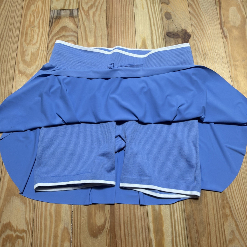 Harmony Balance Skort Womens M Blue Tennis Golf Pickleball 2-in-1 Shorts NWT