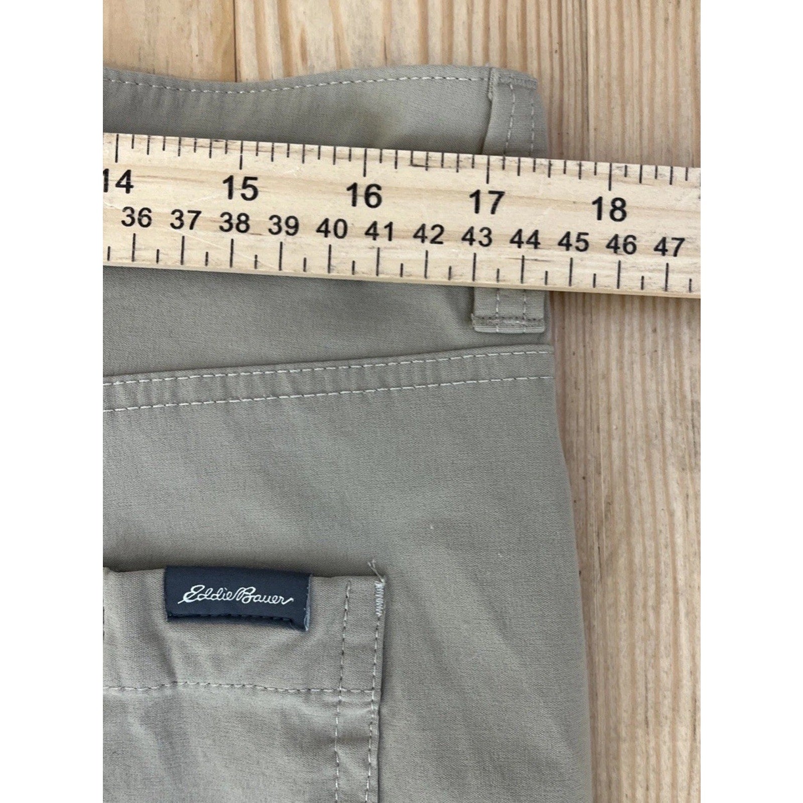 Eddie Bauer Mens Tech Pants 36x39 Utility Workwear Nylon