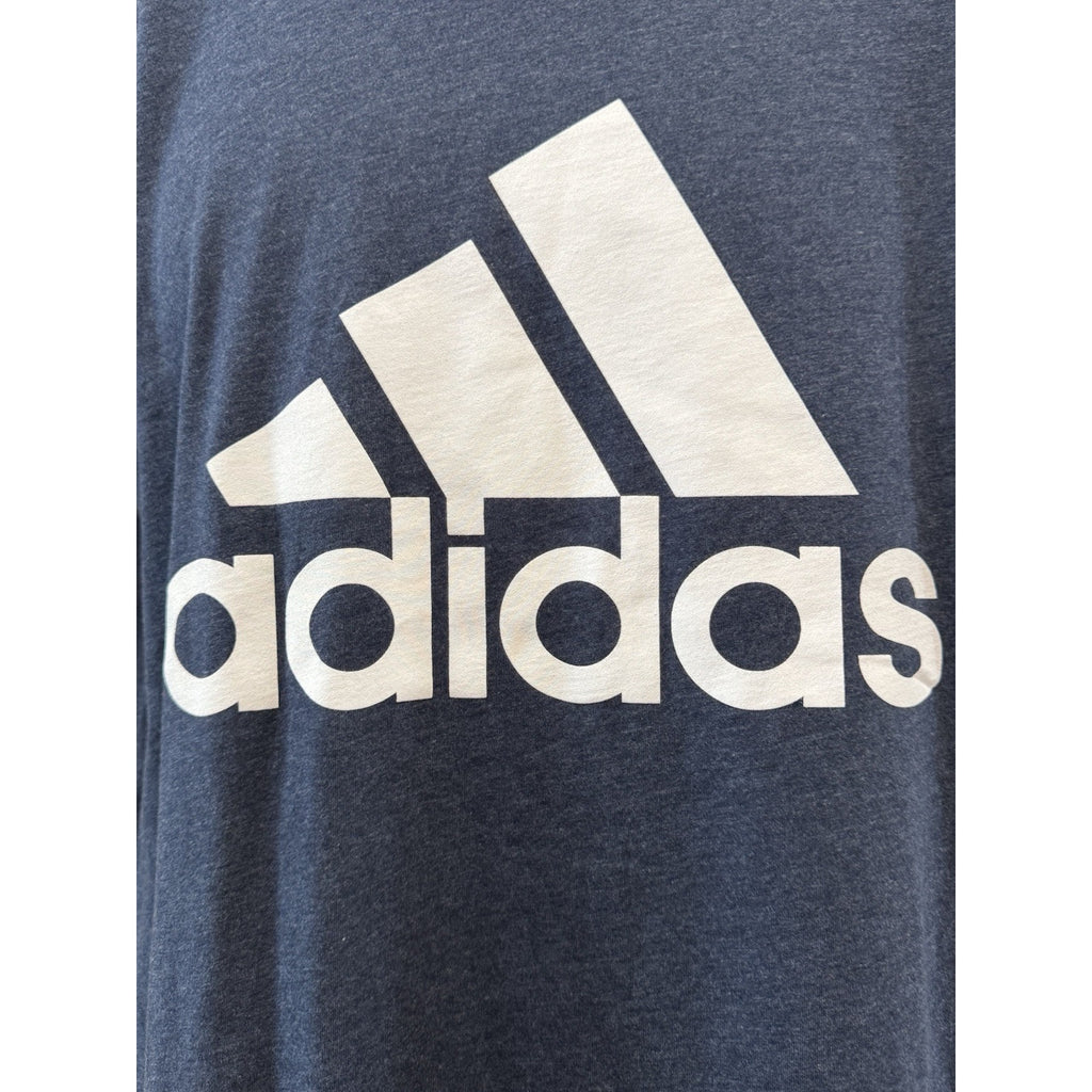 adidas Men's Navy Blue Logo T-Shirt Size Medium RK14