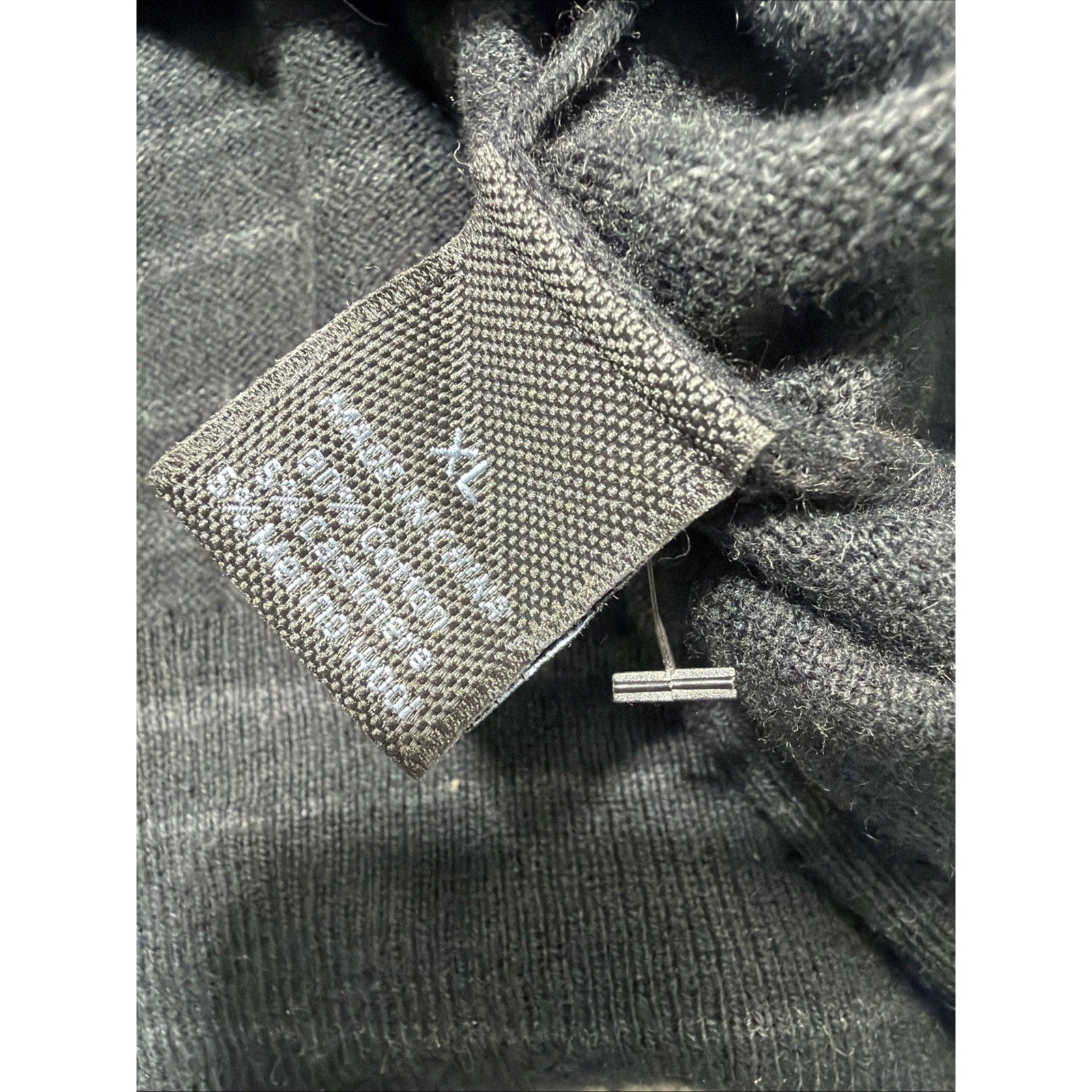 Mens Marc Anthony Ombre Cashmere Merino Wool Cotton Crew Neck Sweater Size XL