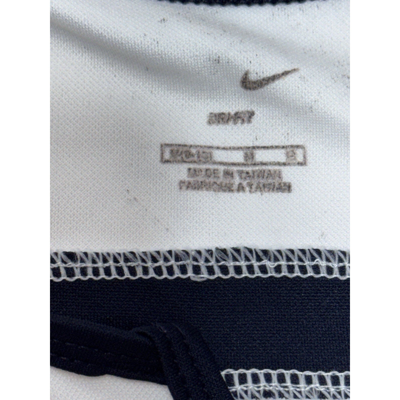 Nike Tank Top Pink White & Black Dri-Fit Sleeveless Girls Medium 8/10