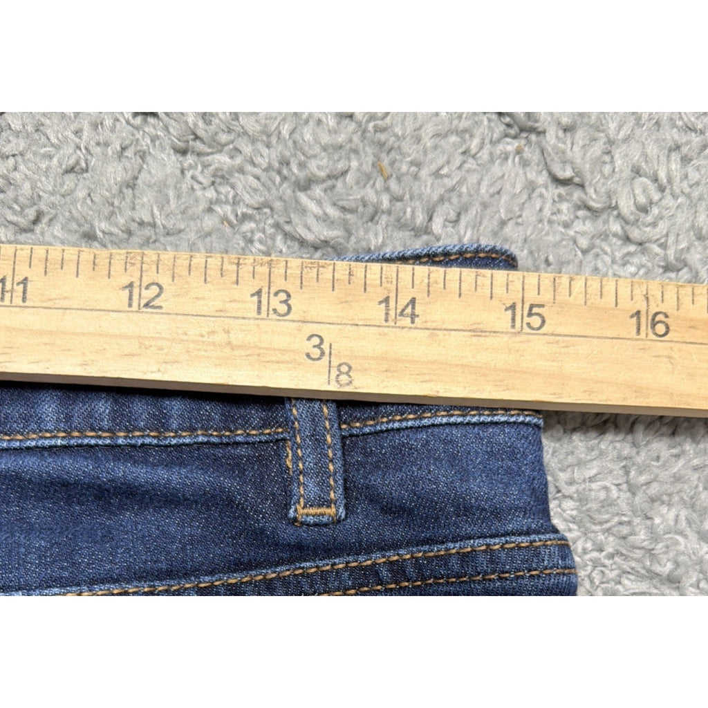 J. Jill Denim Modern Slim Bootcut Jeans Blue Women's Size 4 Stretch 30x31