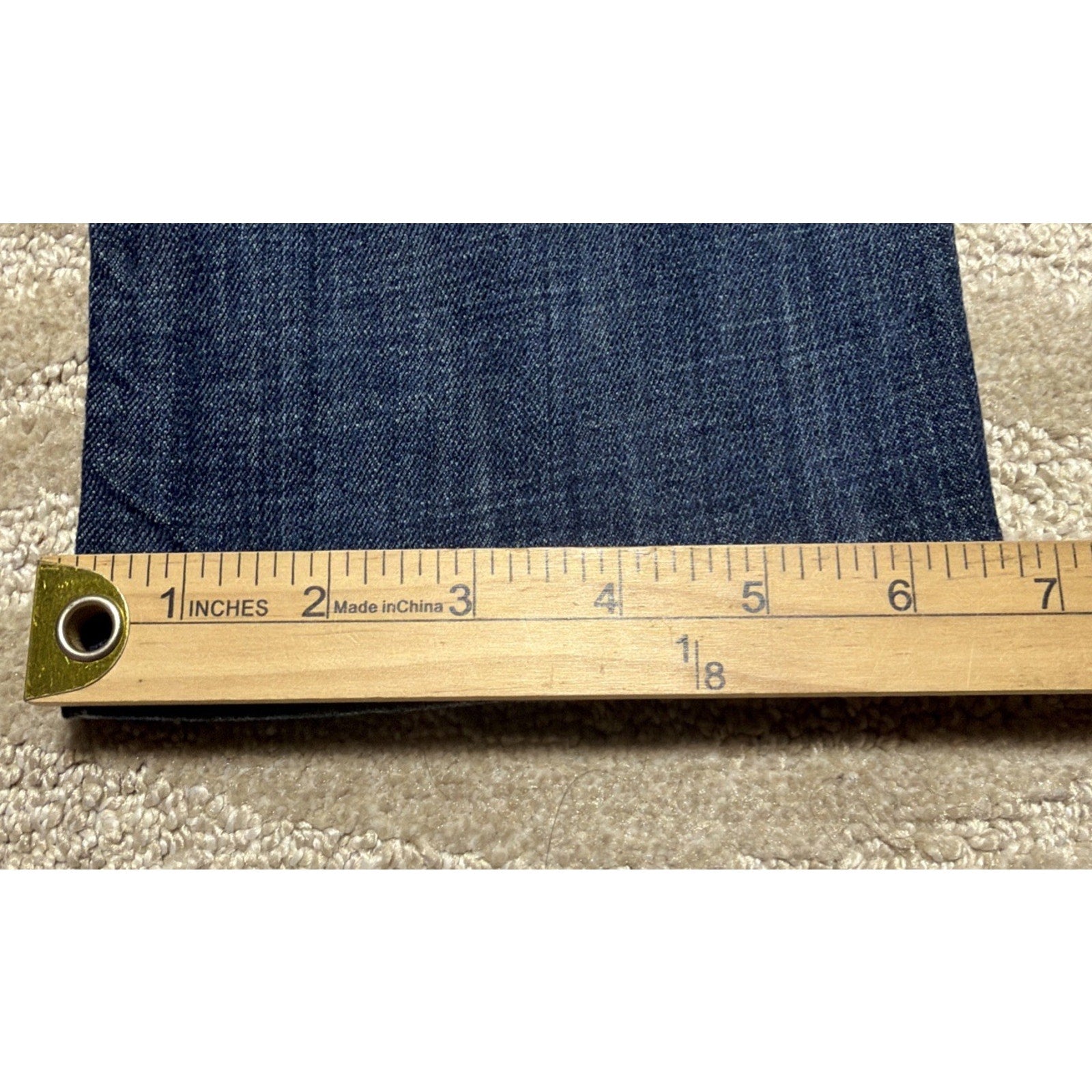 Womens AE American Eagle Artist Cropped Capri Stretch Dark Crop Denim Jeans 4 R
