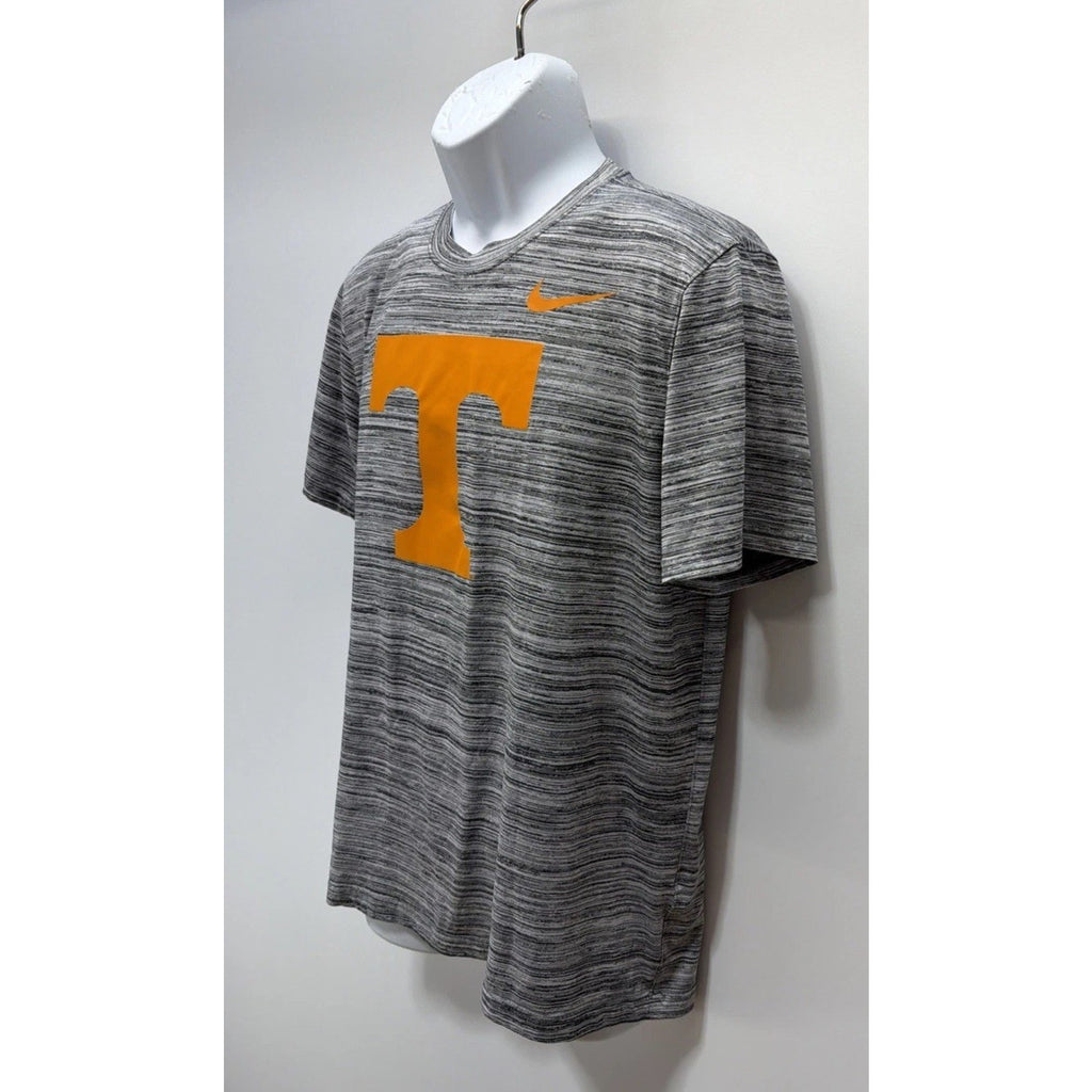 Tennessee Volunteers Shirt Men M Nike Dri Fit Tech Performance Training Gray EUC
