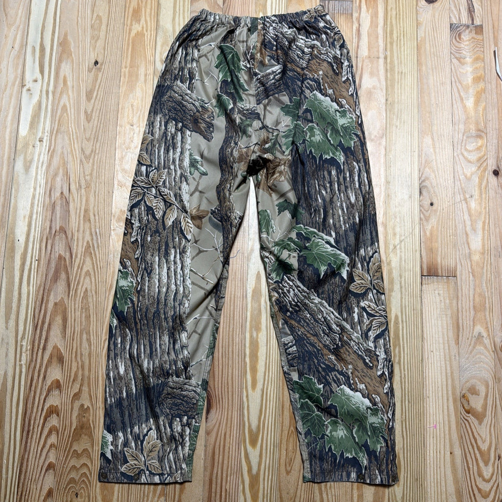 Stearns Dry Wear Realtree Camo Lined Waterproof Rain Pants M Hunting Outdoor