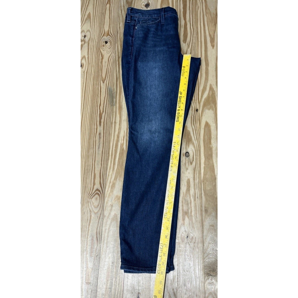 ATHLETA Dark Wash SCULPTEK Blue Stretch Denim Skinny Jeans Women's I Size 4