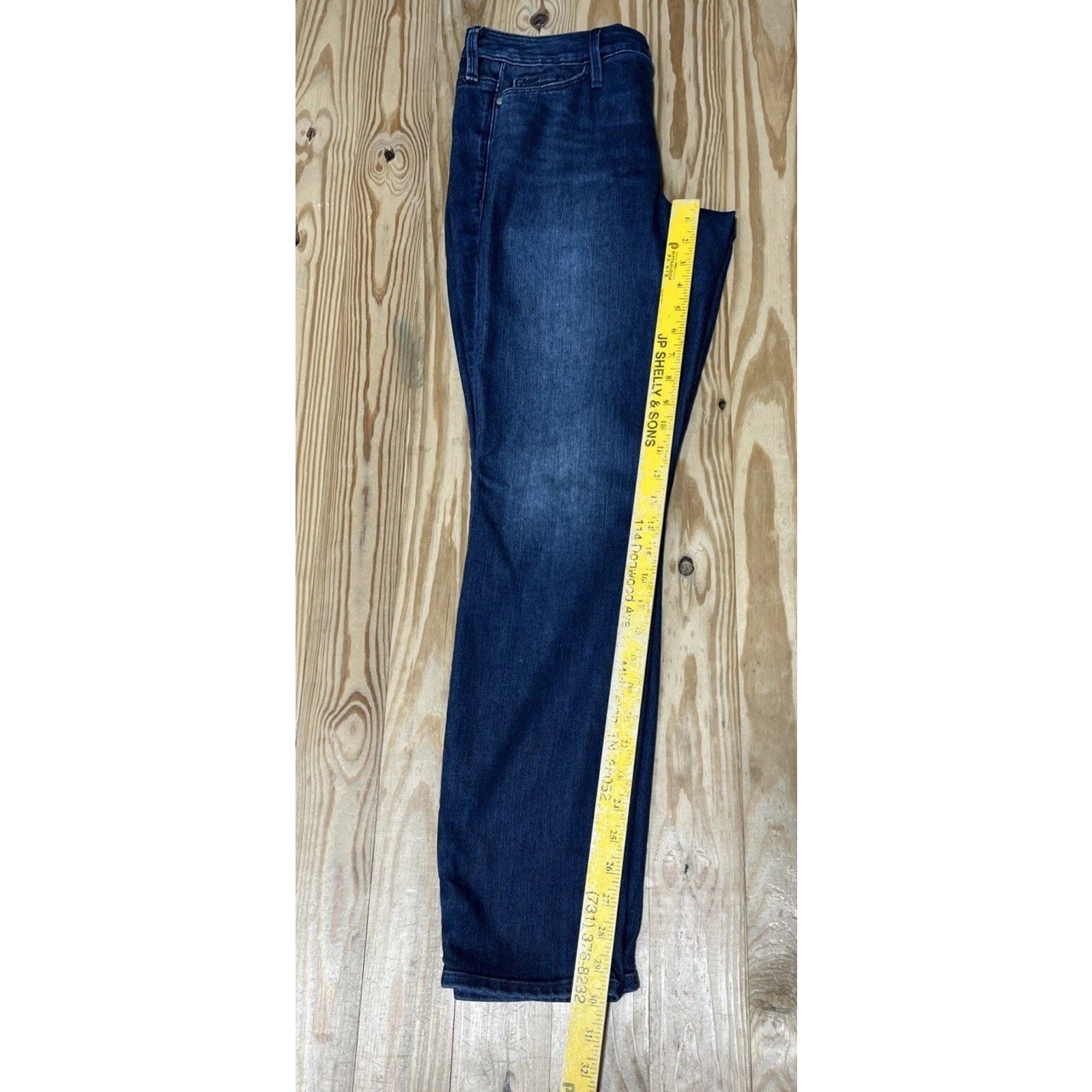 ATHLETA Dark Wash SCULPTEK Blue Stretch Denim Skinny Jeans Women's I Size 4