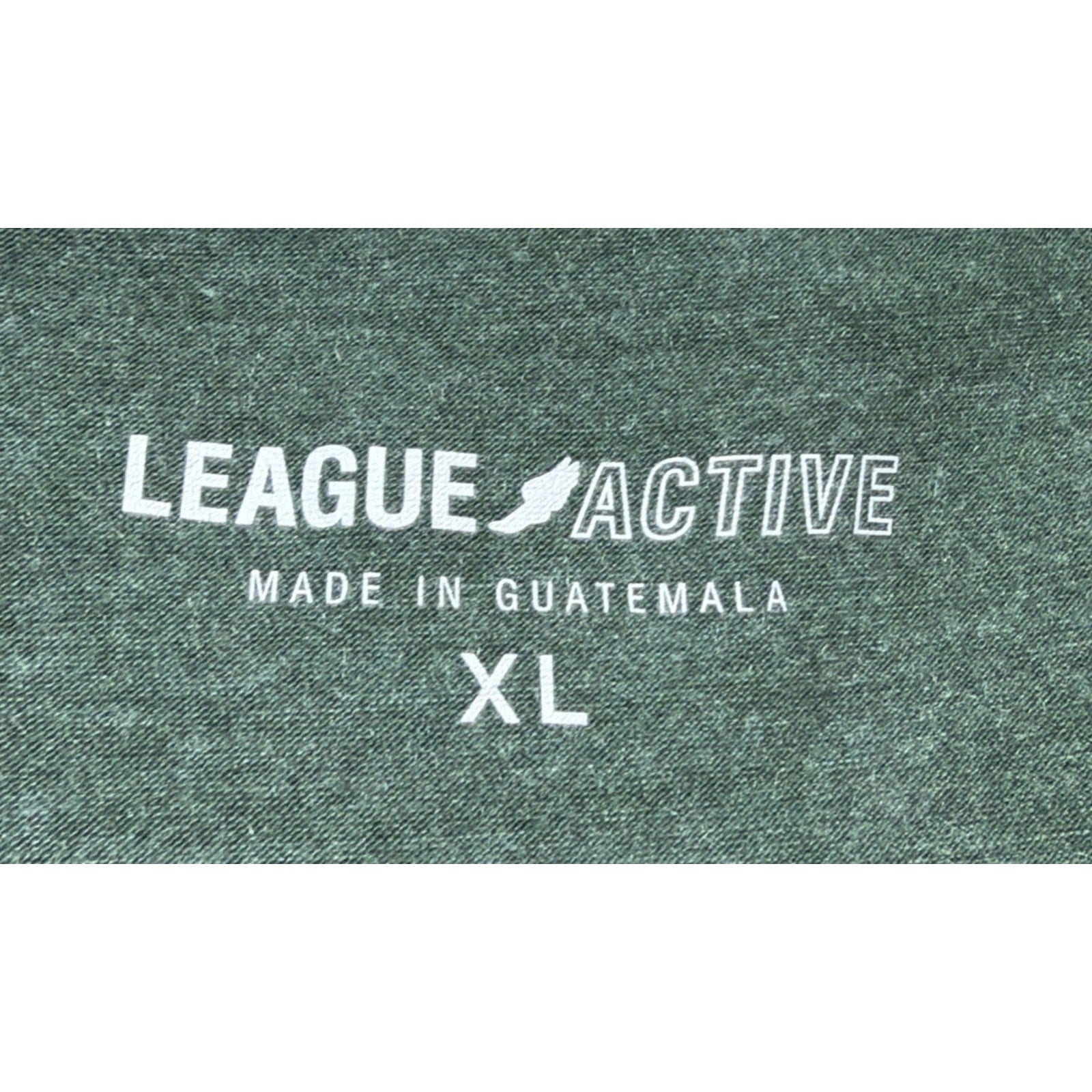 League Active Great Smokey Mountains Scene Short Sleeve T Shirt Green Adult XL