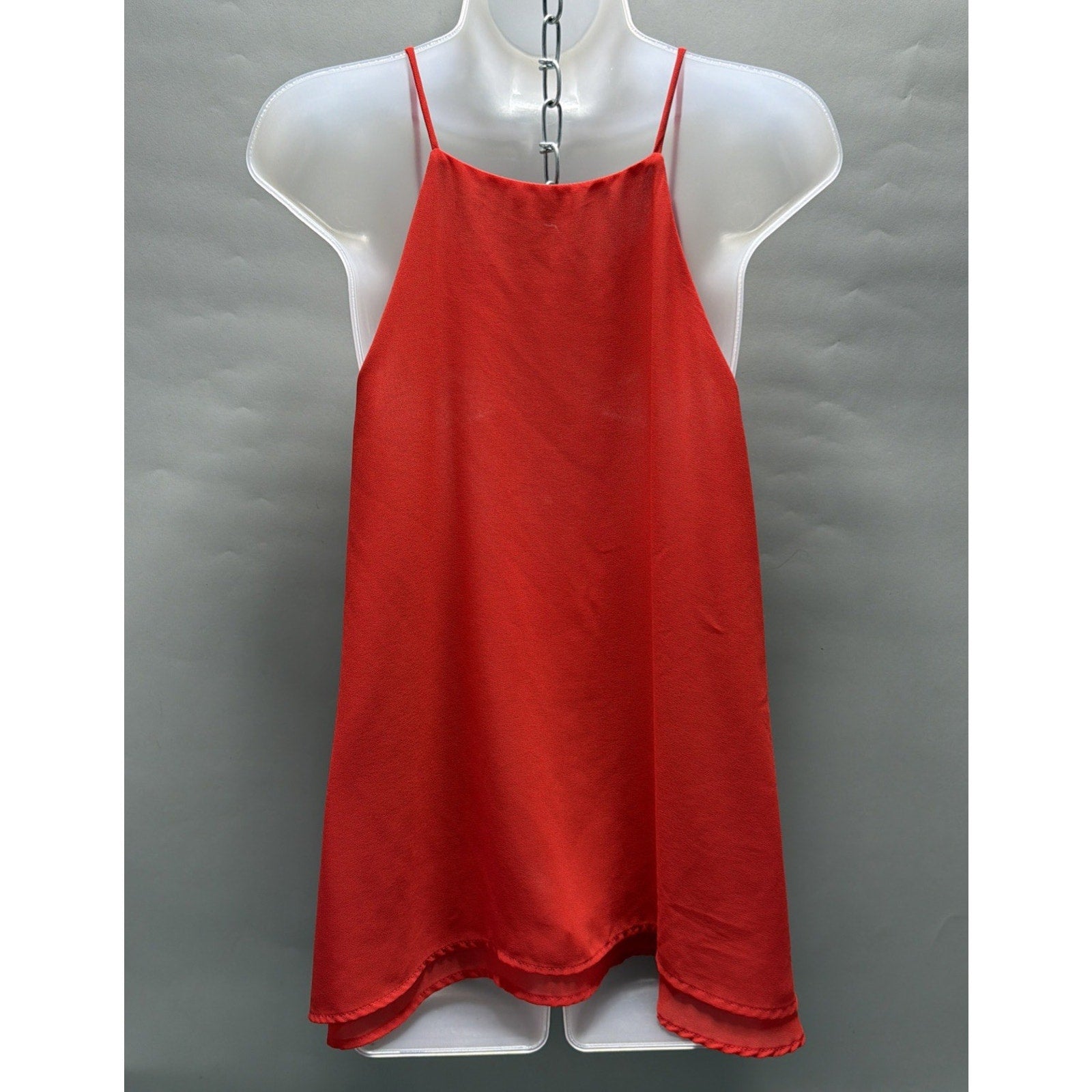 Adrienne Layered Sleeveless Tank Top Women's Size Medium Flirty Boho Chic