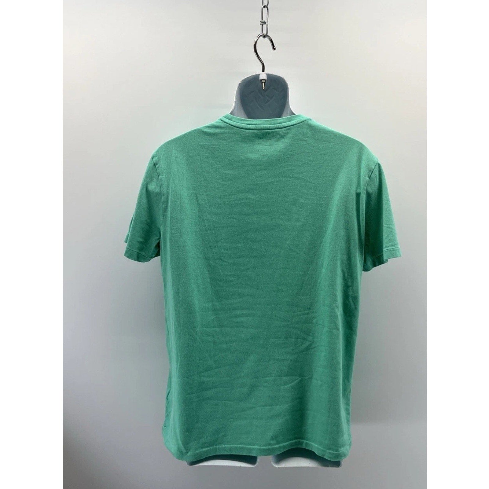 Polo Ralph Lauren Green Classic Crewneck Tee T-Shirt Blue Pony M