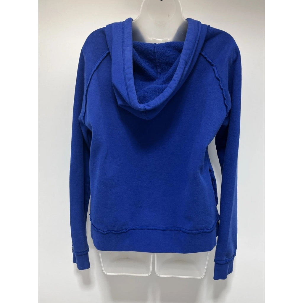 Chicago Cubs 5th & Ocean MLB Hoodie Sweatshirt Blue Pockets Women's Size M 2015