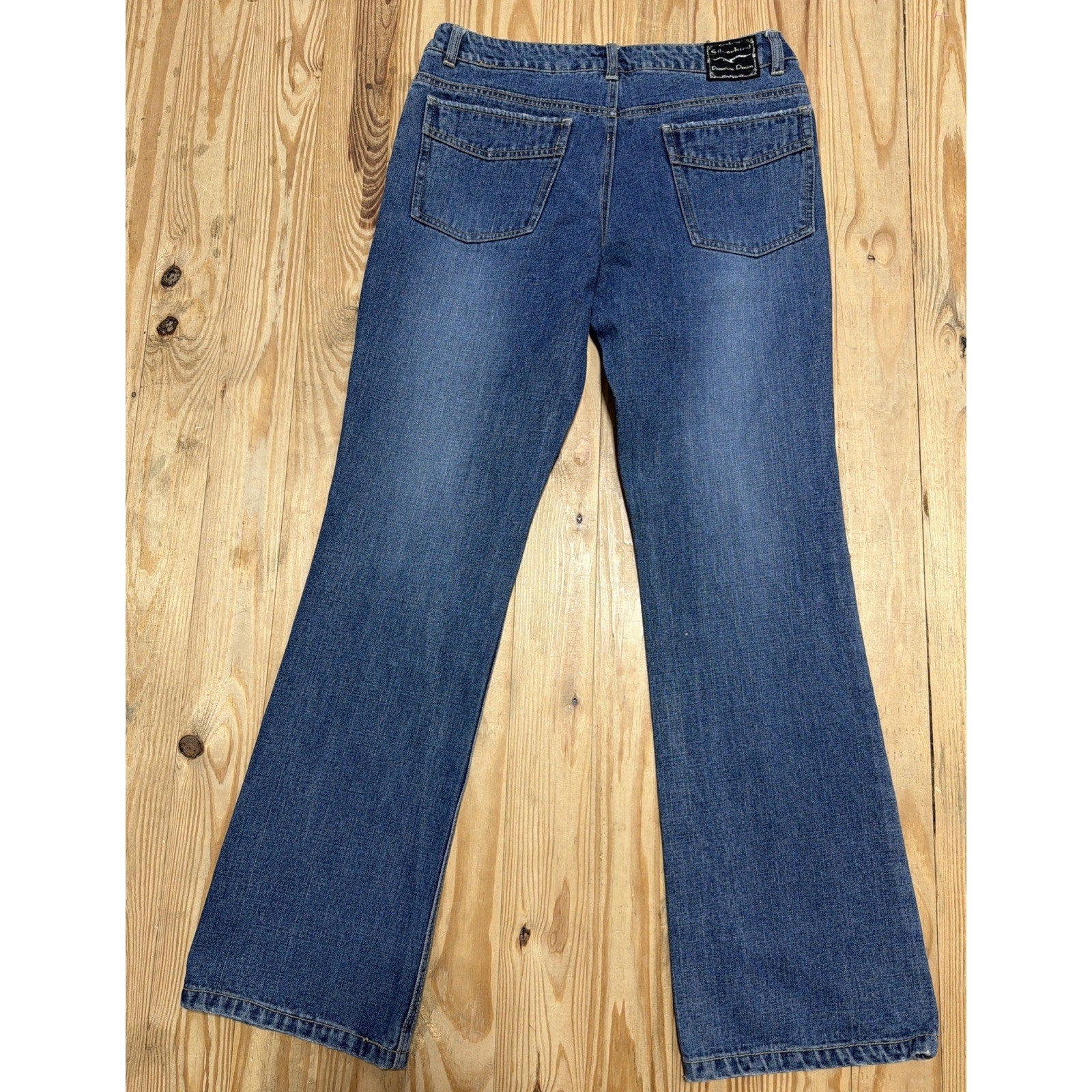 Denim Jeans Silverbird Premium Bootcut Med Wash Mid Rise size 4 30x32