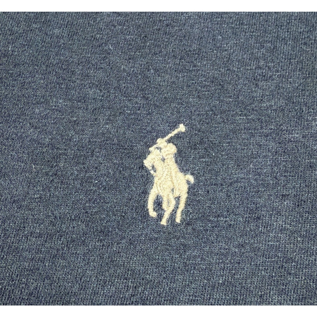 Vintage 1990s Polo Ralph Lauren Black T-Shirt with Brown Pony Logo XL