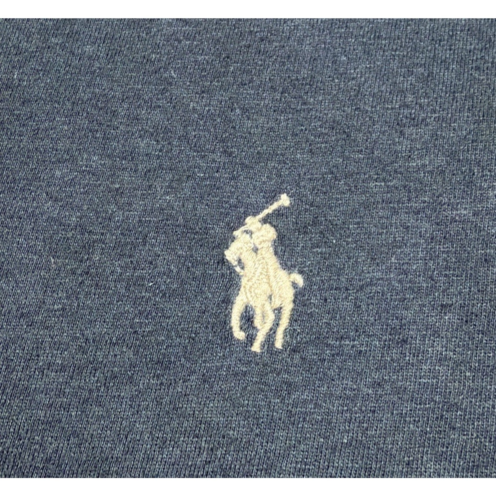 Vintage 1990s Polo Ralph Lauren Black T-Shirt with Brown Pony Logo XL