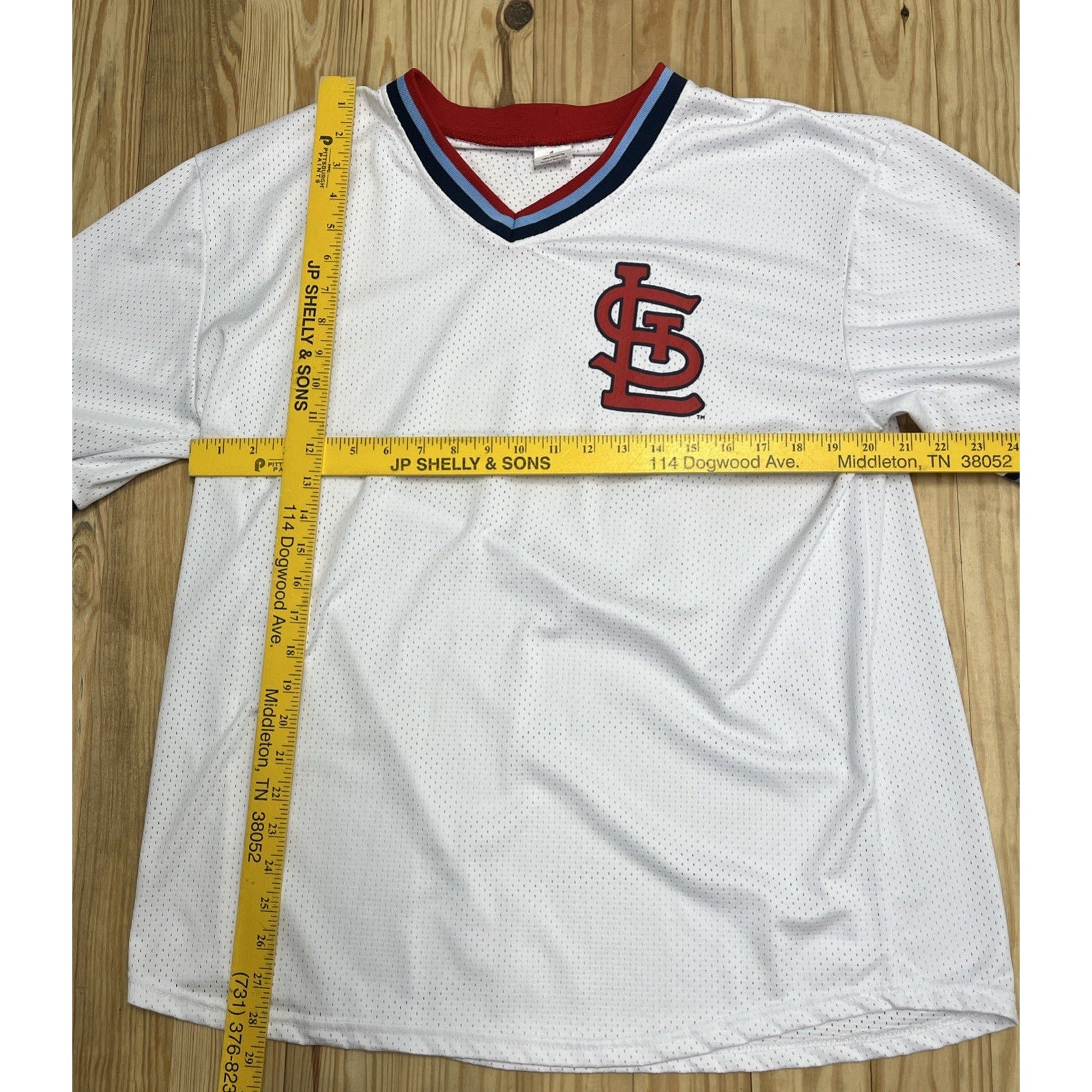 St. Louis Cardinals Tom Pagnozzi Jersey Promotional XL EUC