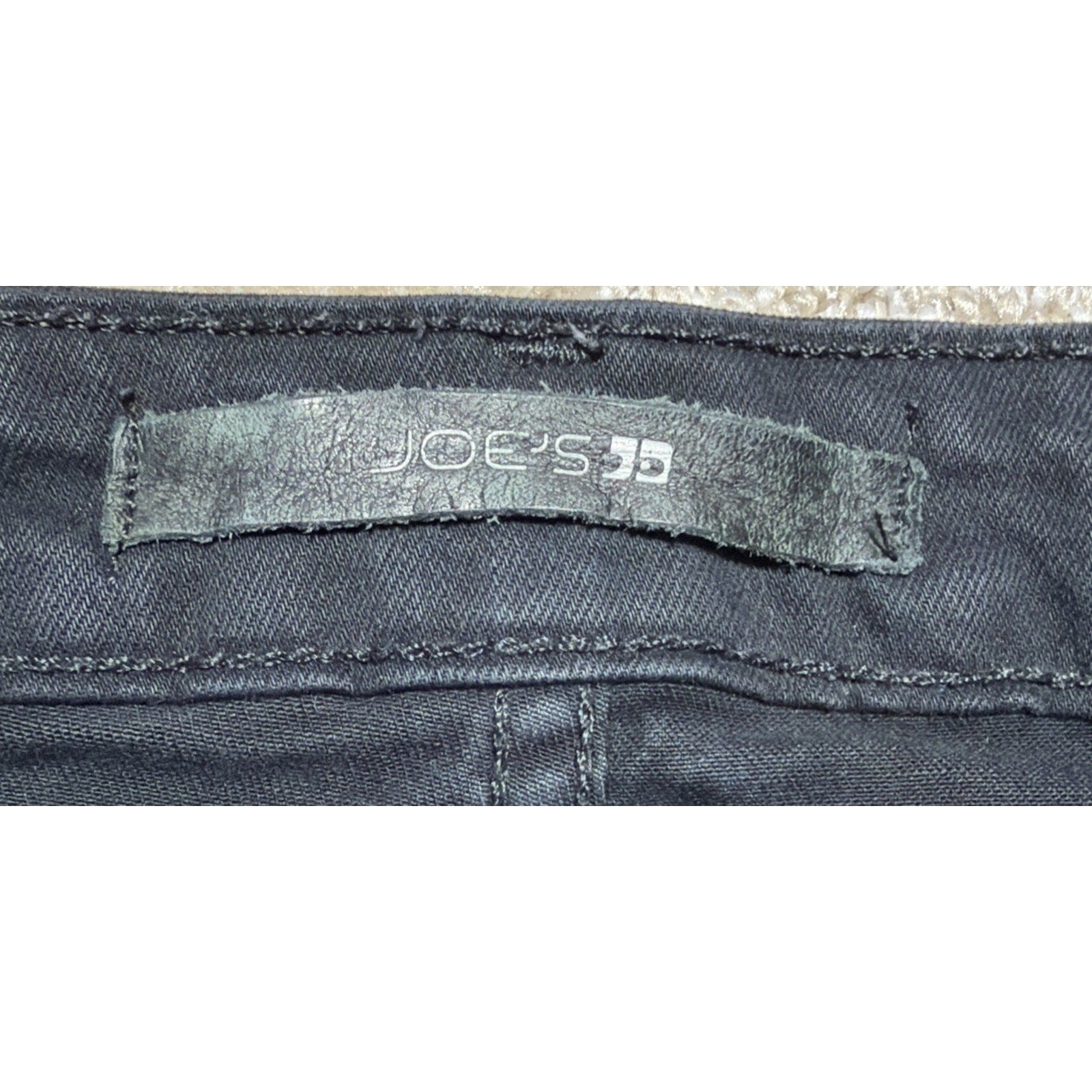 Joe's Jeans The Skinny Ankle Womens Size 29x30 Black Made In USA