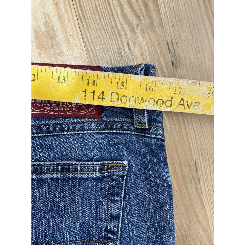 Lucky Brand Dungarees Jeans Size 31x32 Classic Fit Medium Wash Josie