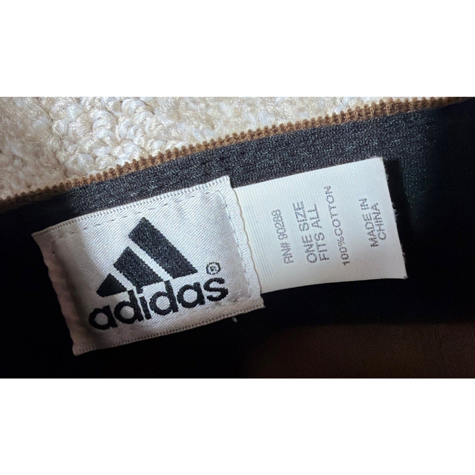 Adidas Hat Cap Strap Back Adult One Size Brown Corduroy Climalite 2015