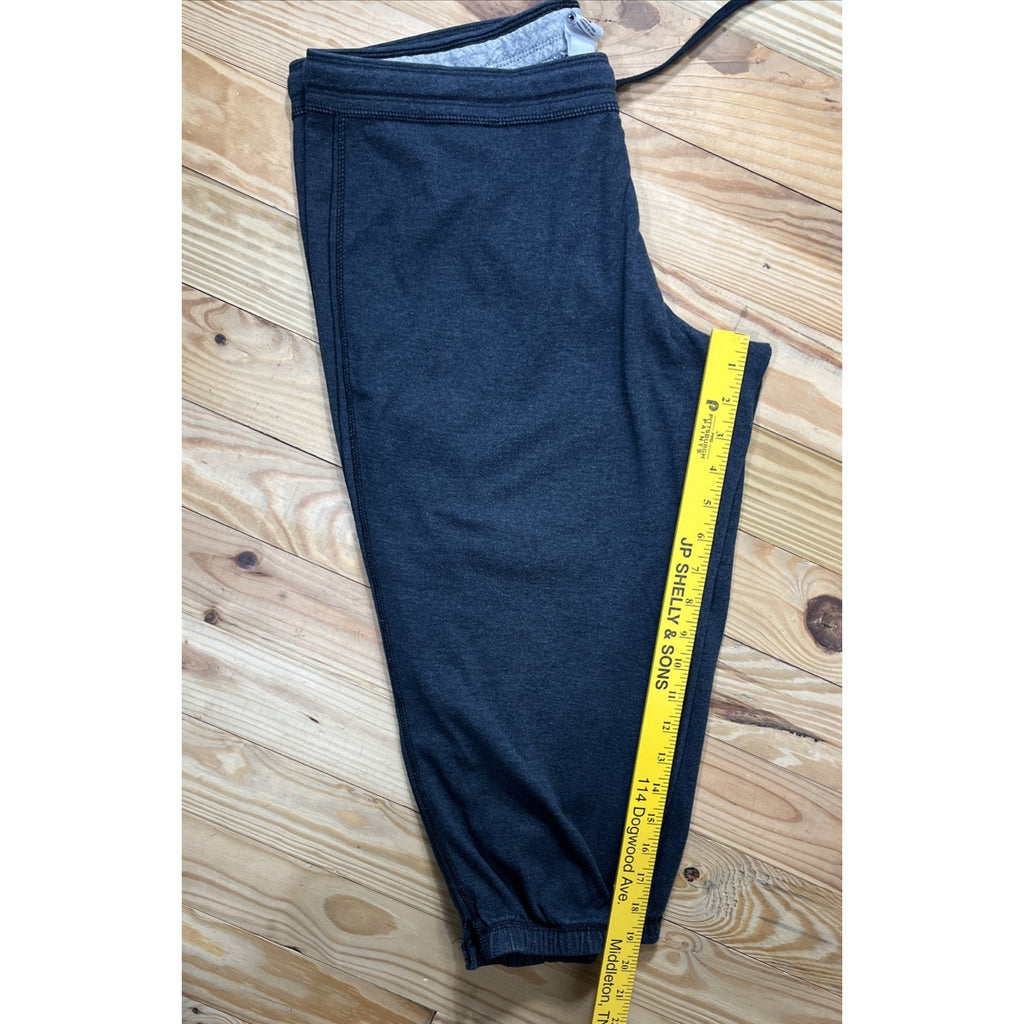 Nike Joggers Sweatpants Women's Size L Gray Drawstring Waist Embroidered Logo