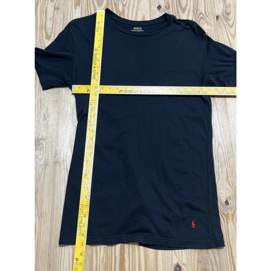 Polo Ralph Lauren Men's Slim Fit Black Classic Short Sleeve T Shirt | XL