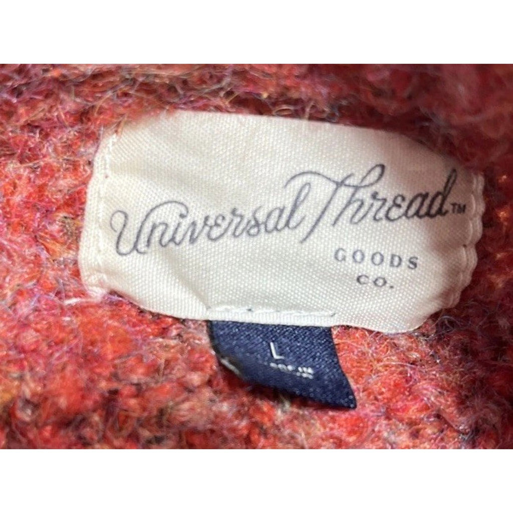 Universal Thread Goods Co Women’s Knit Sweater Red Size L Large