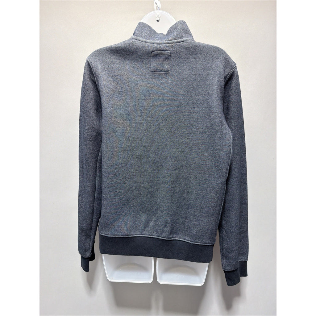 Prince and Fox Women's 1/4 Zip Pullover Sweater Sweatshirt Navy Blue Sz Small