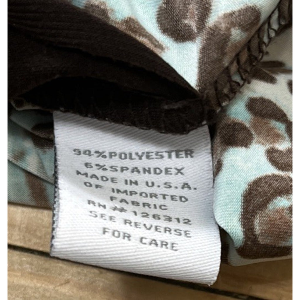 Dressbarn Women’s Size Petite Small Surplice Neckline Top Made In USA