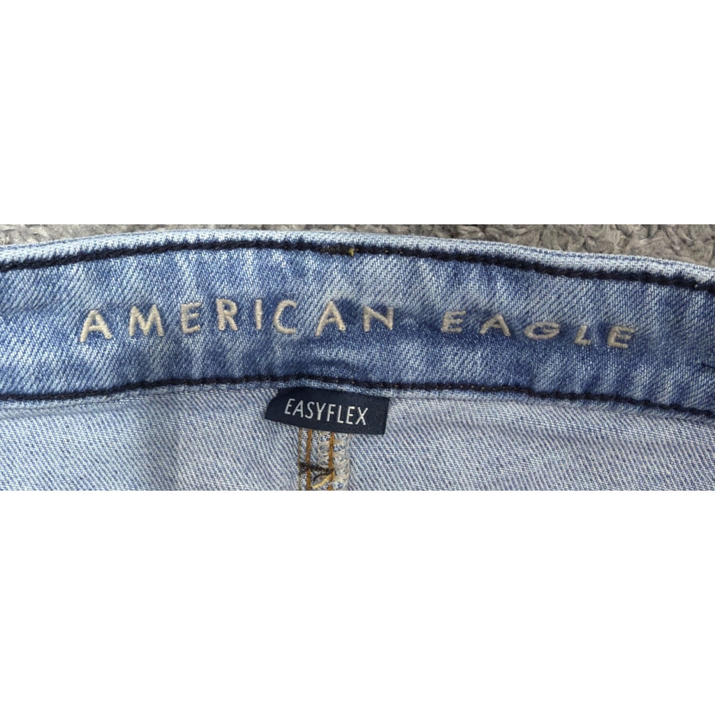 American Eagle Jeans Mens 28x28.5 Blue Easy Flex Athletic Straight Stretch